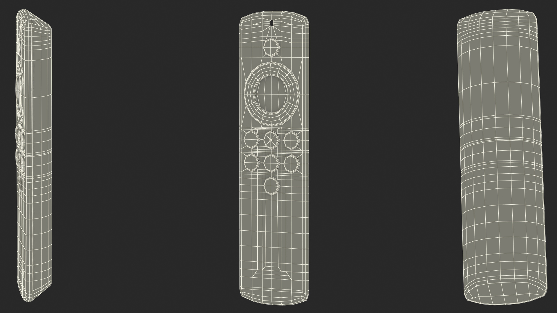 3D model Amazon Alexa Voice Remote Lite