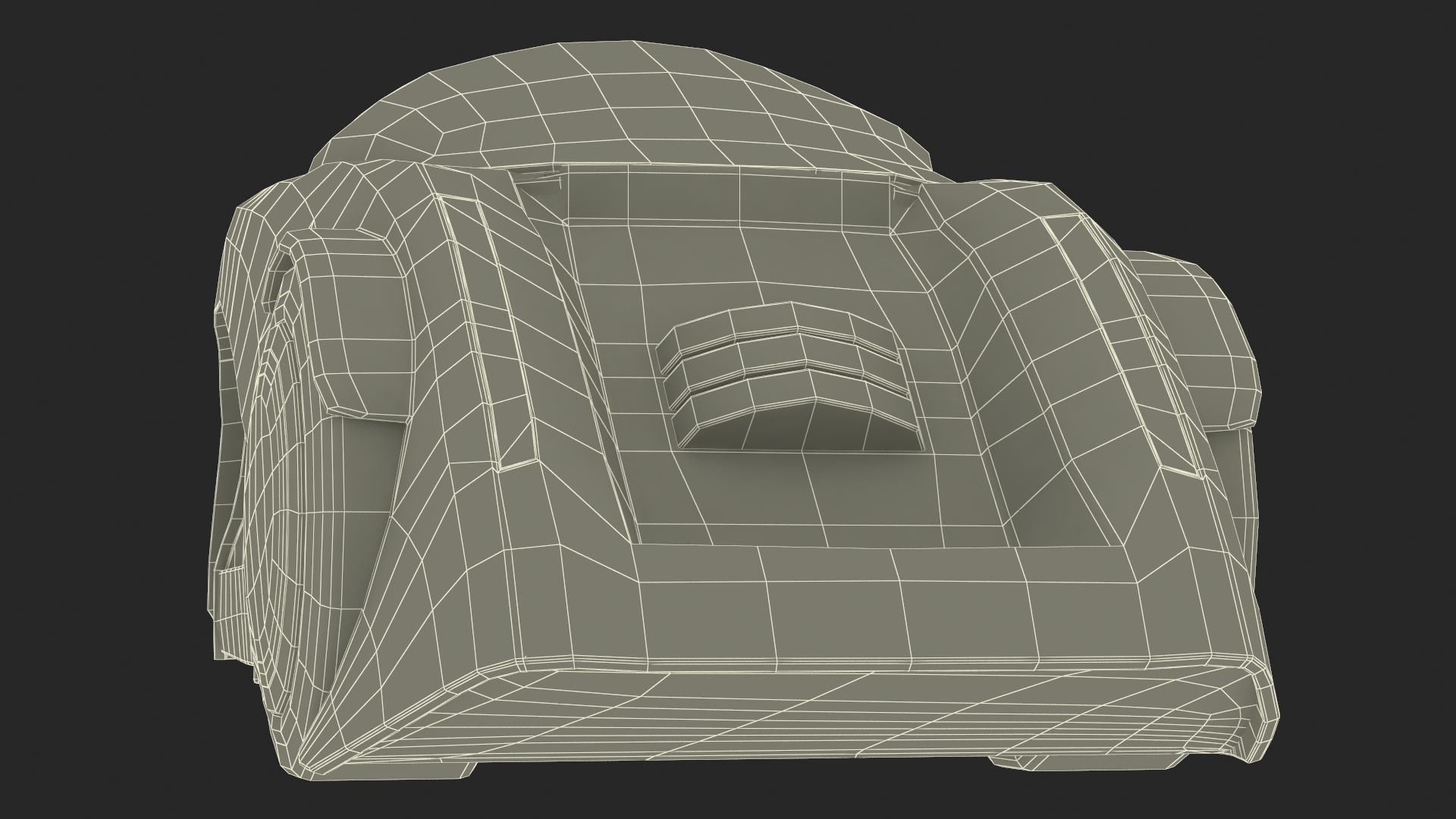 Magic Tricycle Dark Grey 3D model