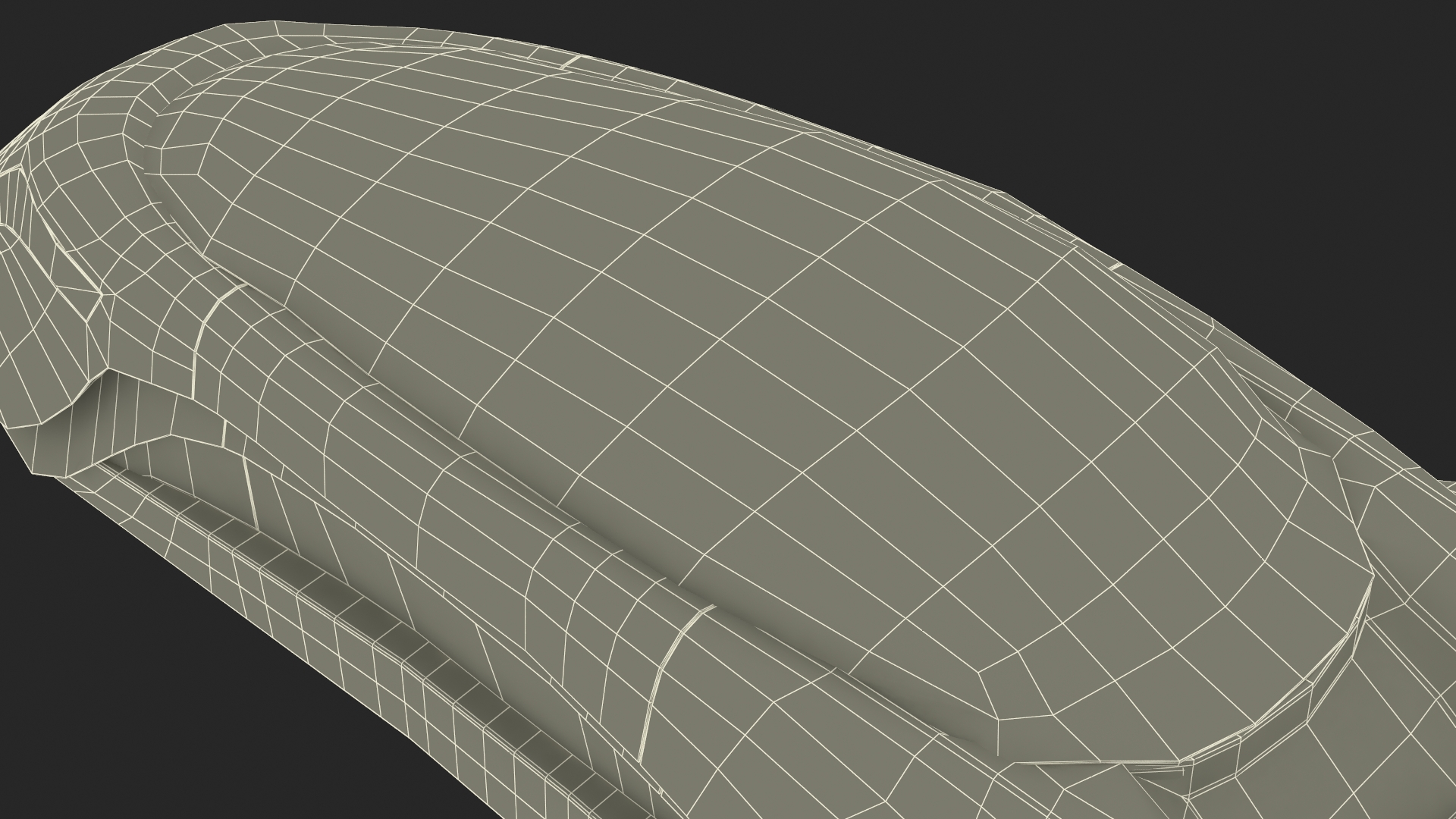 Magic Tricycle Dark Grey 3D model