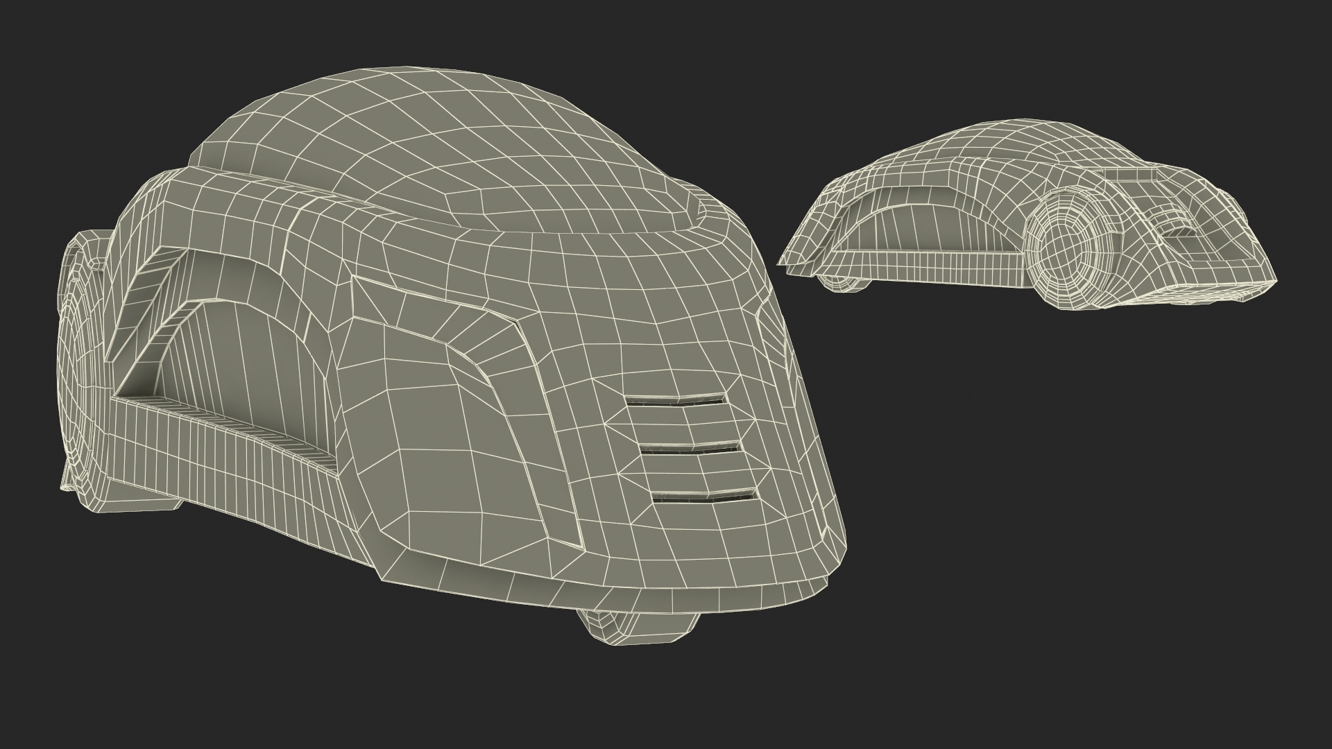 Magic Tricycle Dark Grey 3D model