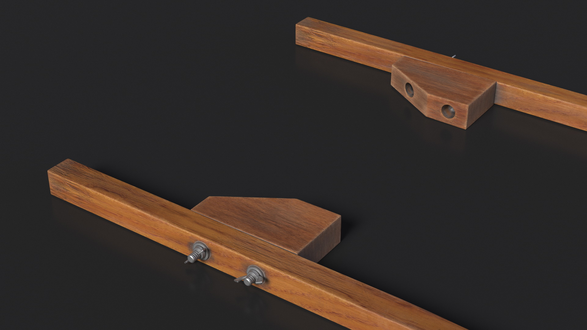 3D Wooden Balance Stilts