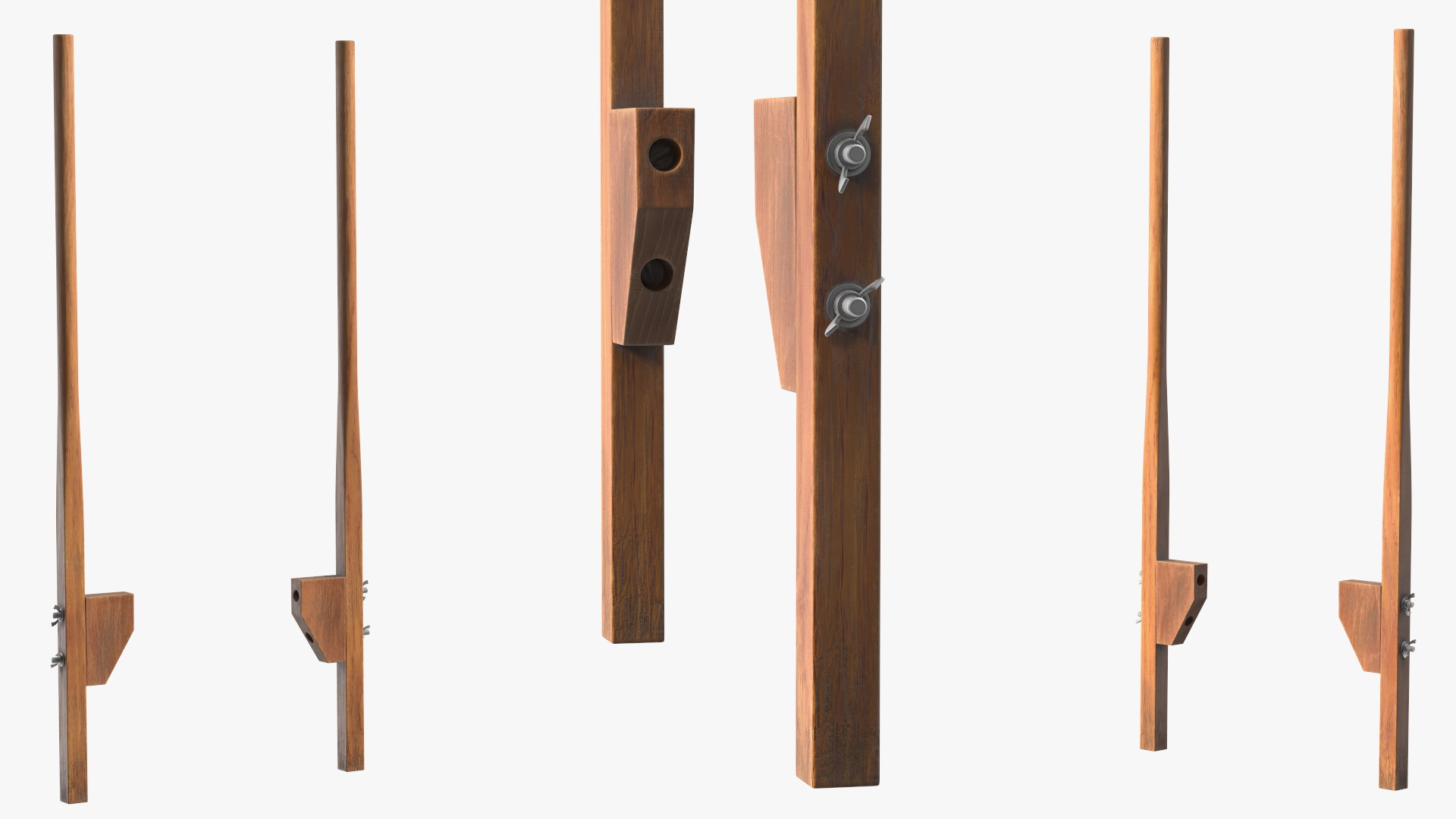 3D Wooden Balance Stilts