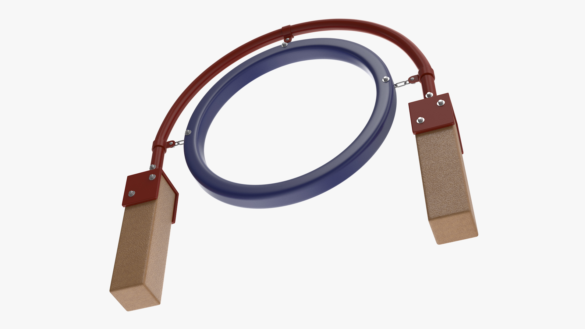 3D Red Hanging Ring for Dog Training Park model