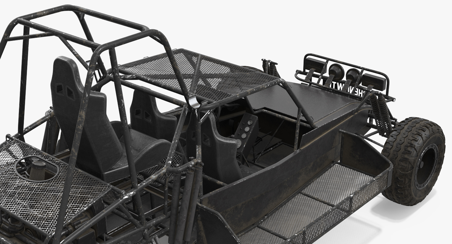 3D Chenowth DPV Desert Patrol Vehicle Rigged