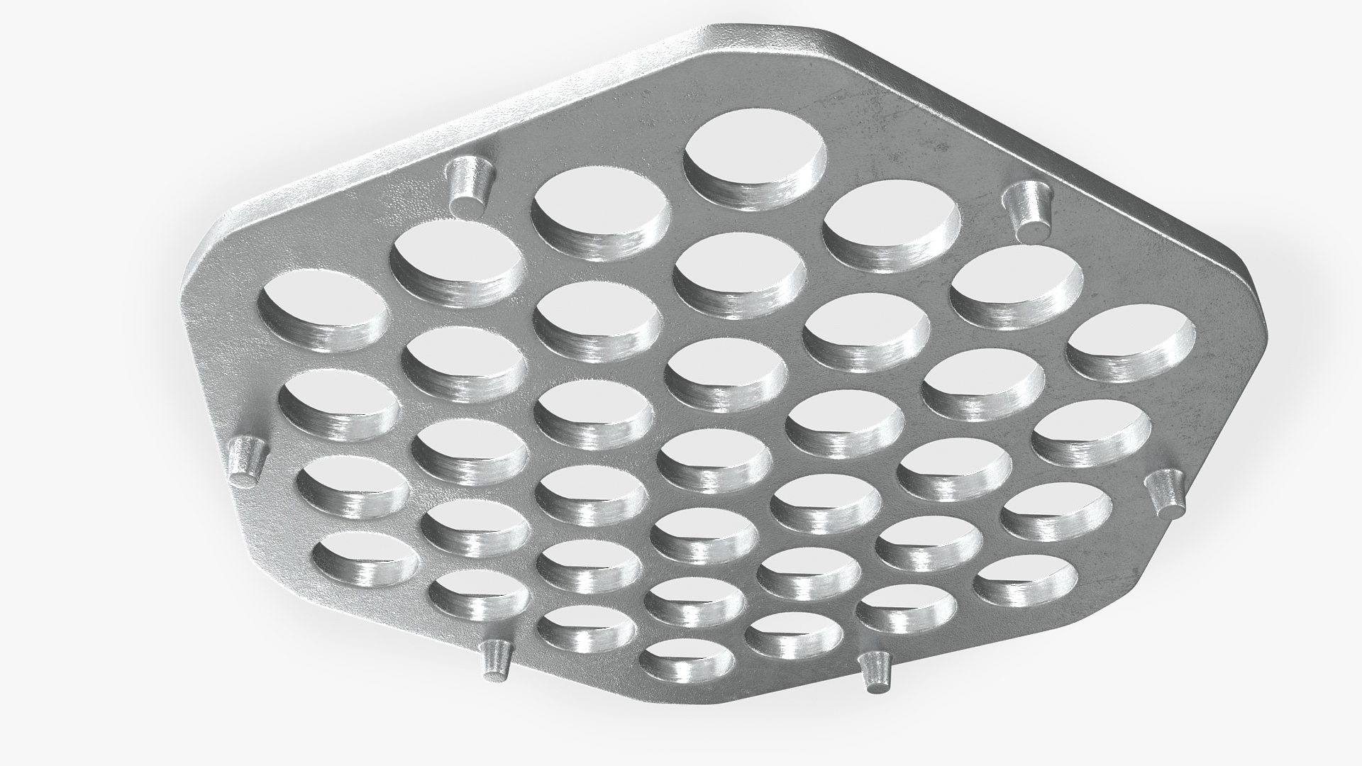 3D Hexagon Dumplings Maker Mold model