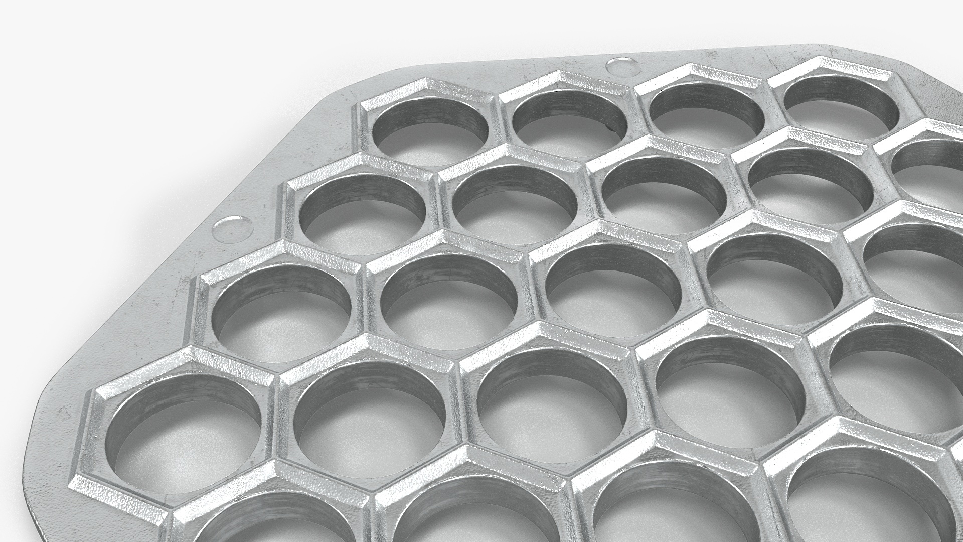 3D Hexagon Dumplings Maker Mold model