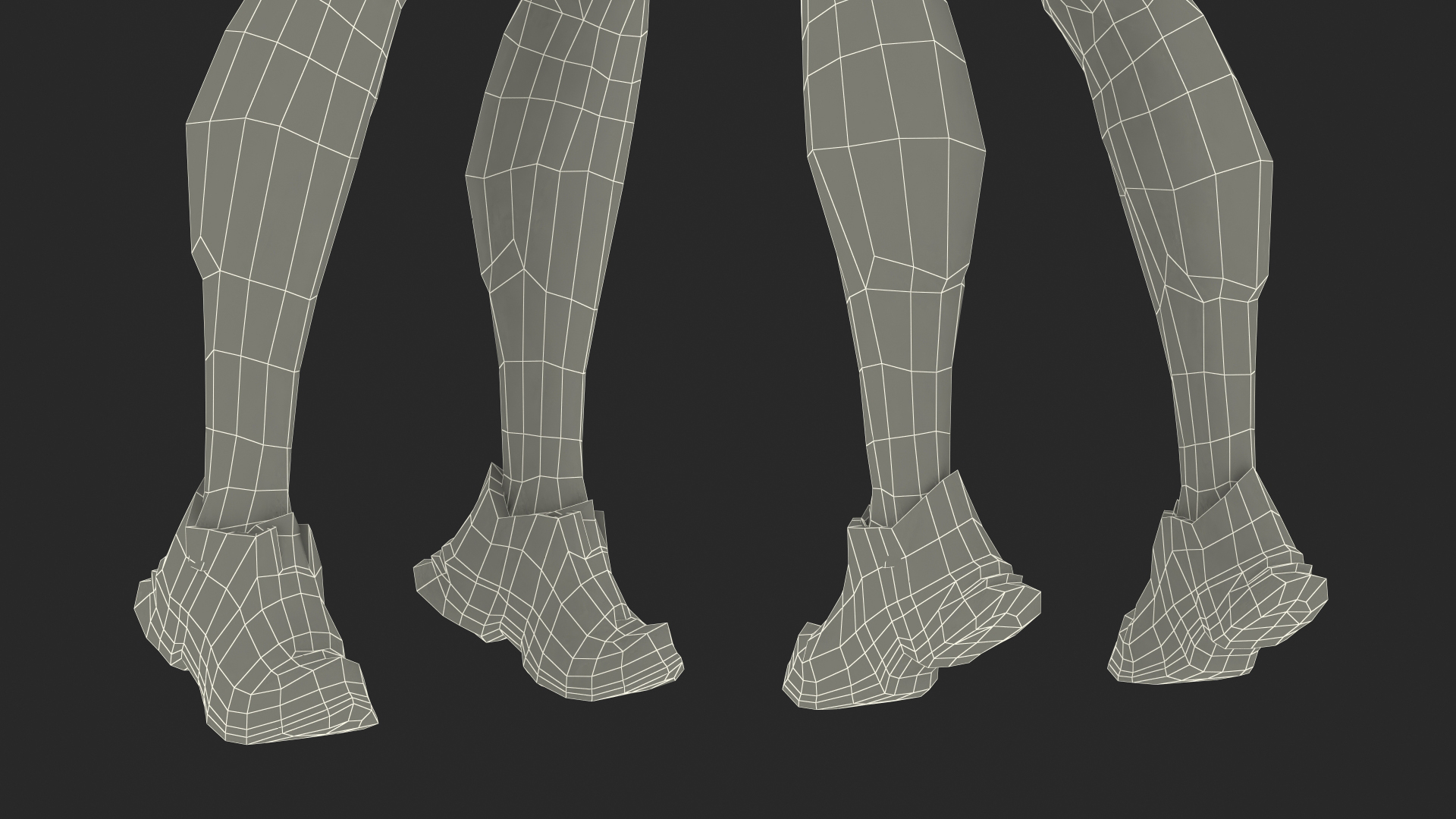 3D Fitness Instructor model