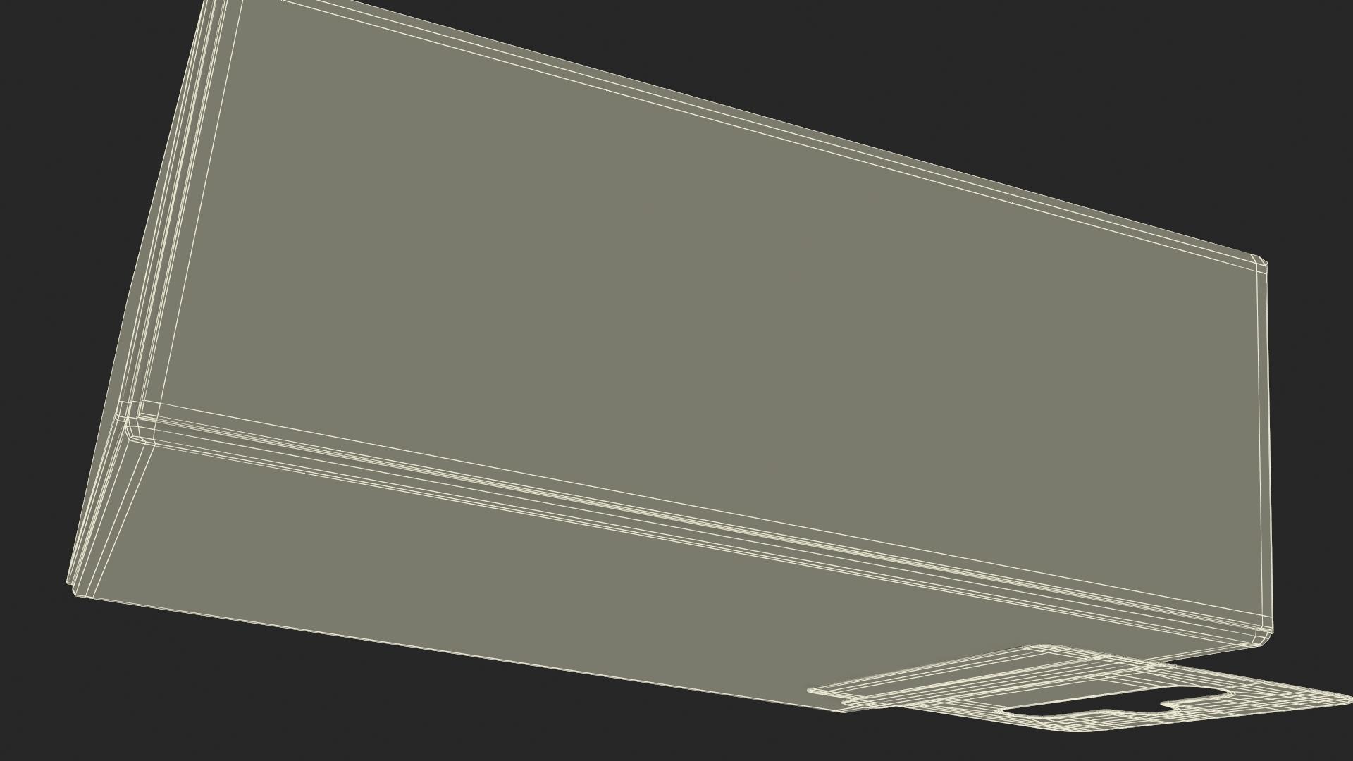 Apple USB-C Charge Cable Packaging 3D model