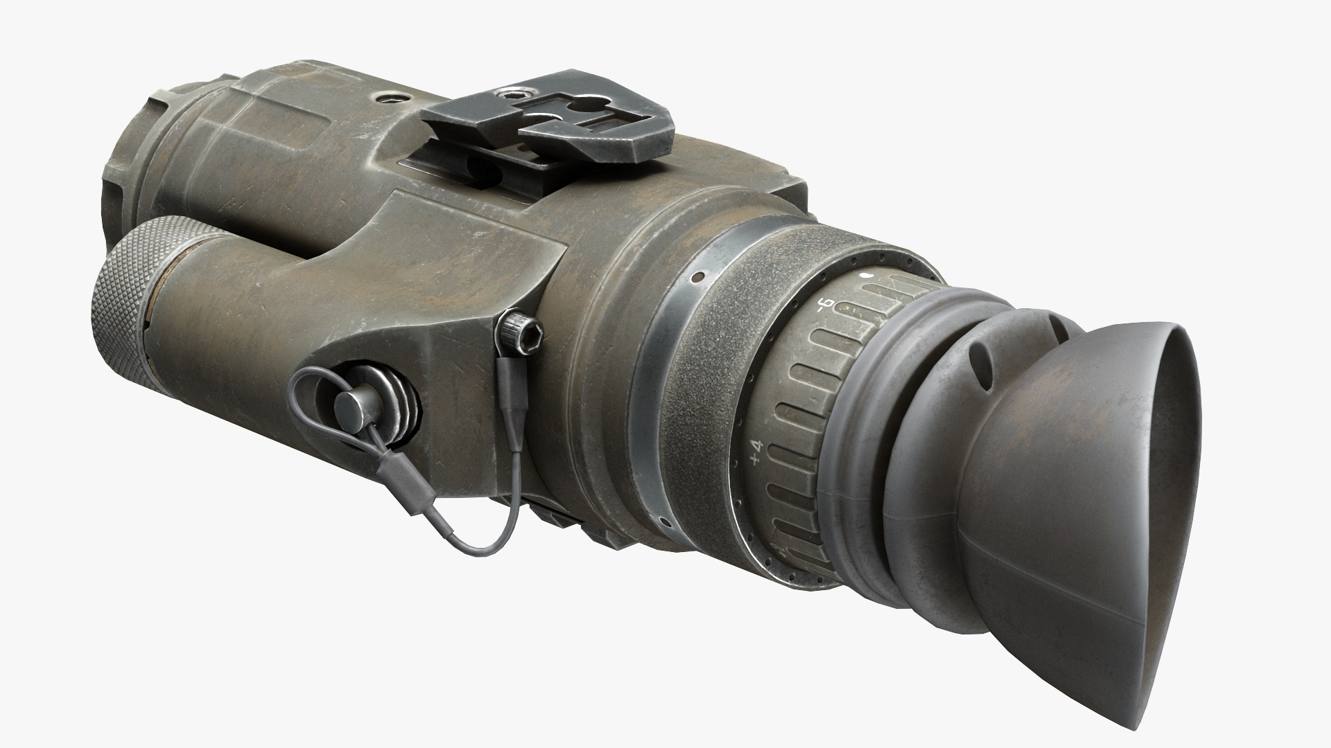 3D Thermal Weapon Scope Trijicon IR Patrol M300W Dirty