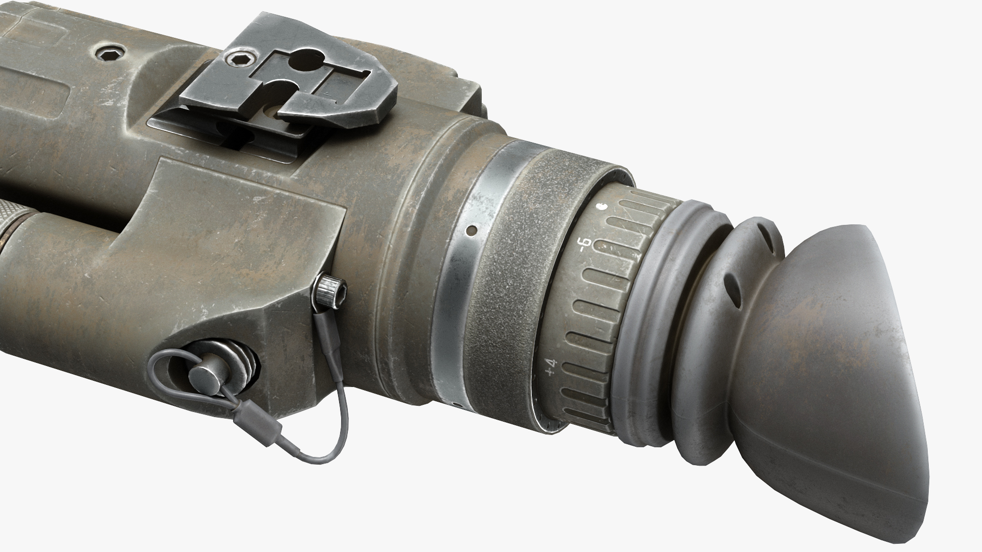 3D Thermal Weapon Scope Trijicon IR Patrol M300W Dirty