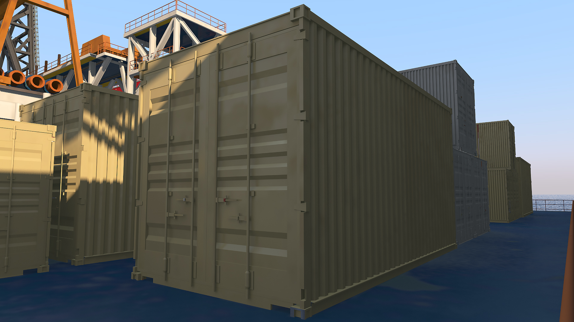 Drillship 3D model
