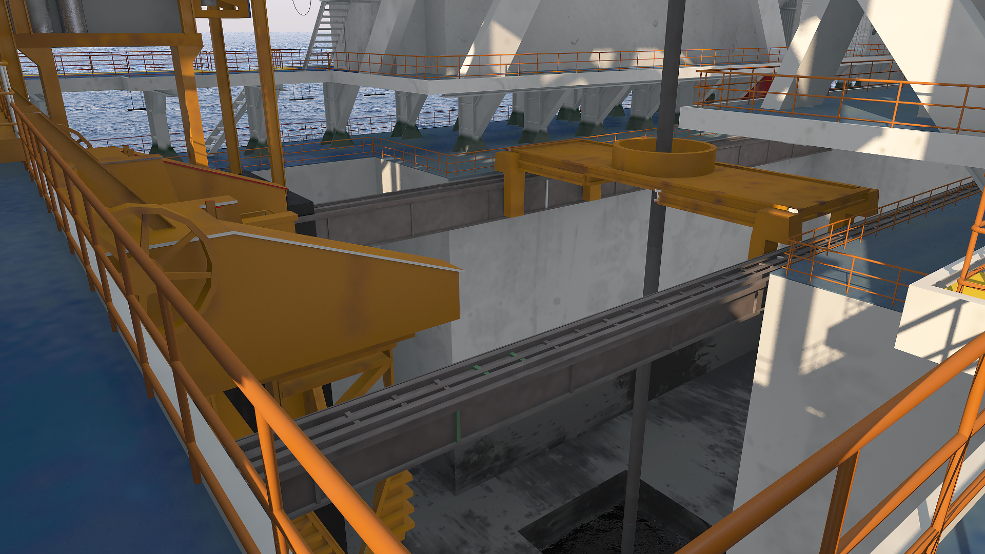 Drillship 3D model