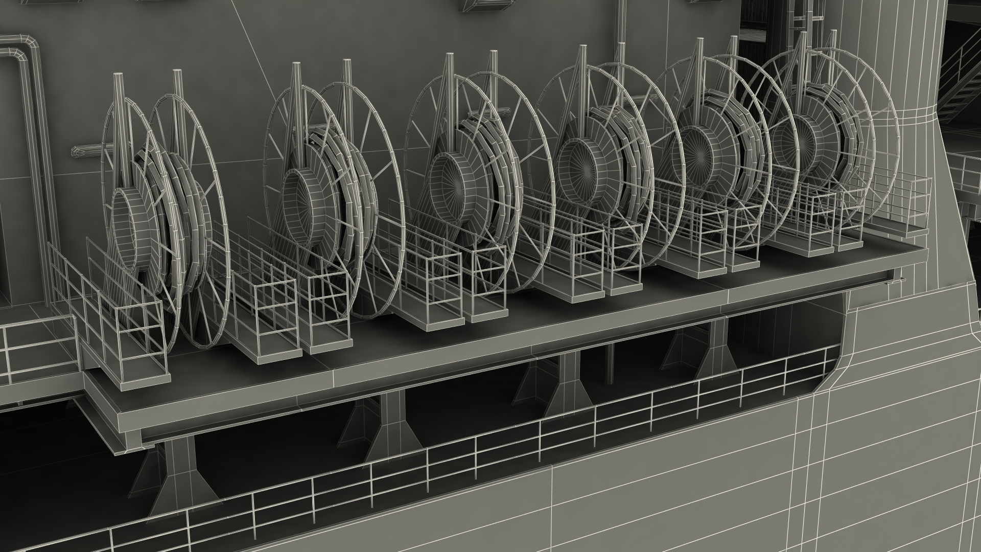 Drillship 3D model