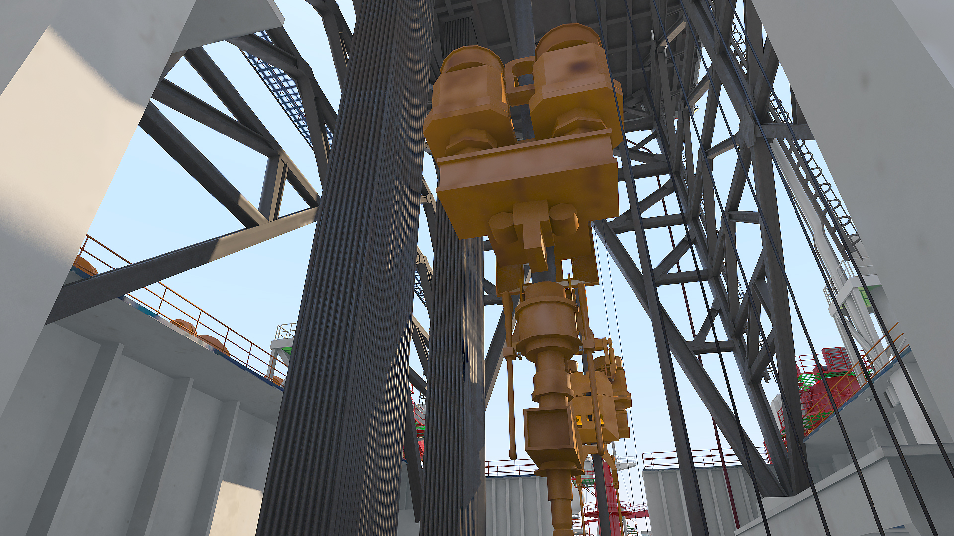 Drillship 3D model