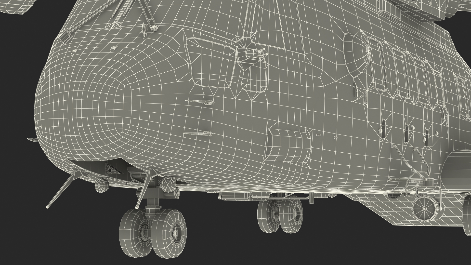 3D model Search and Rescue Helicopter Rigged