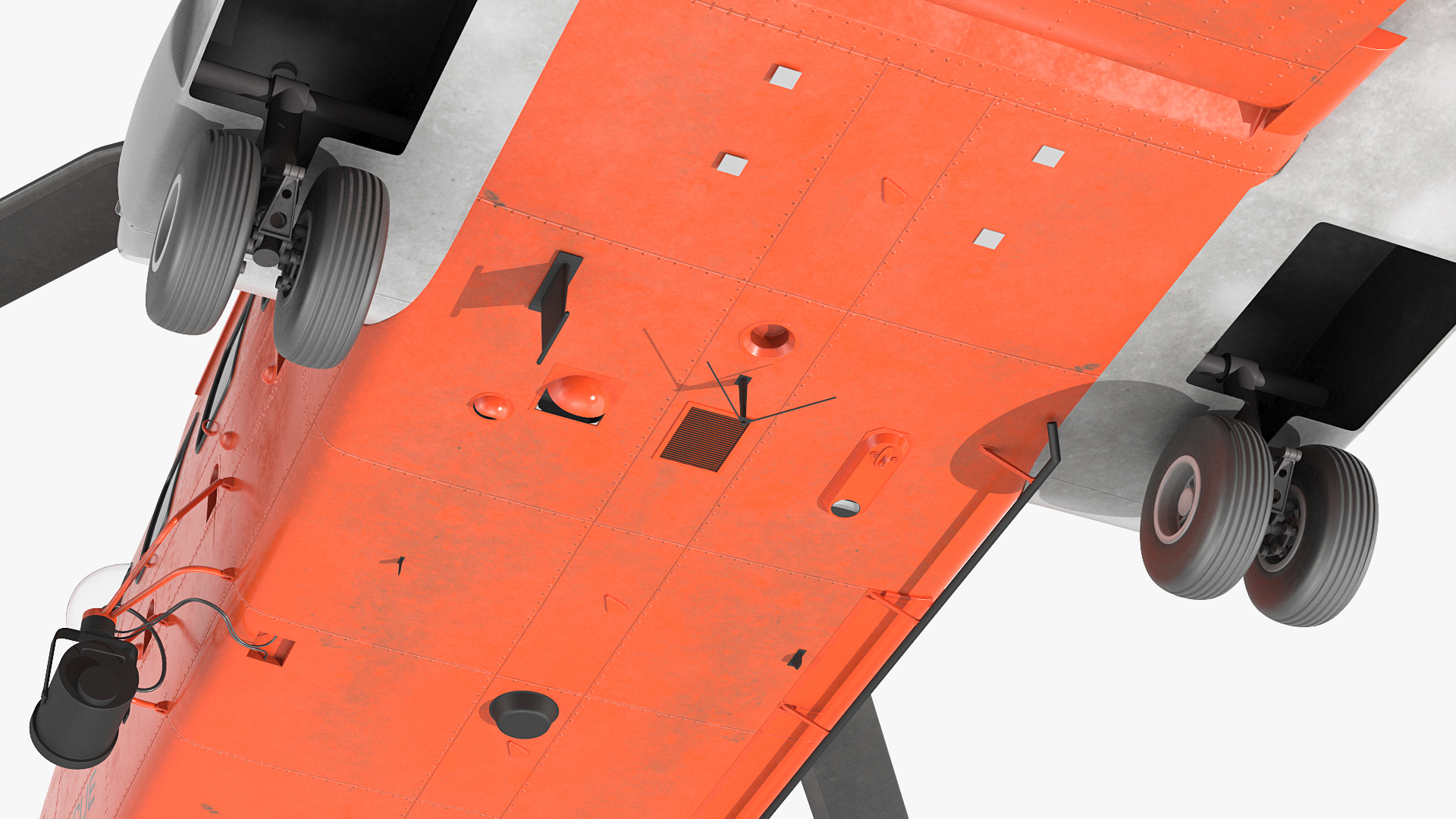 3D model Search and Rescue Helicopter Rigged