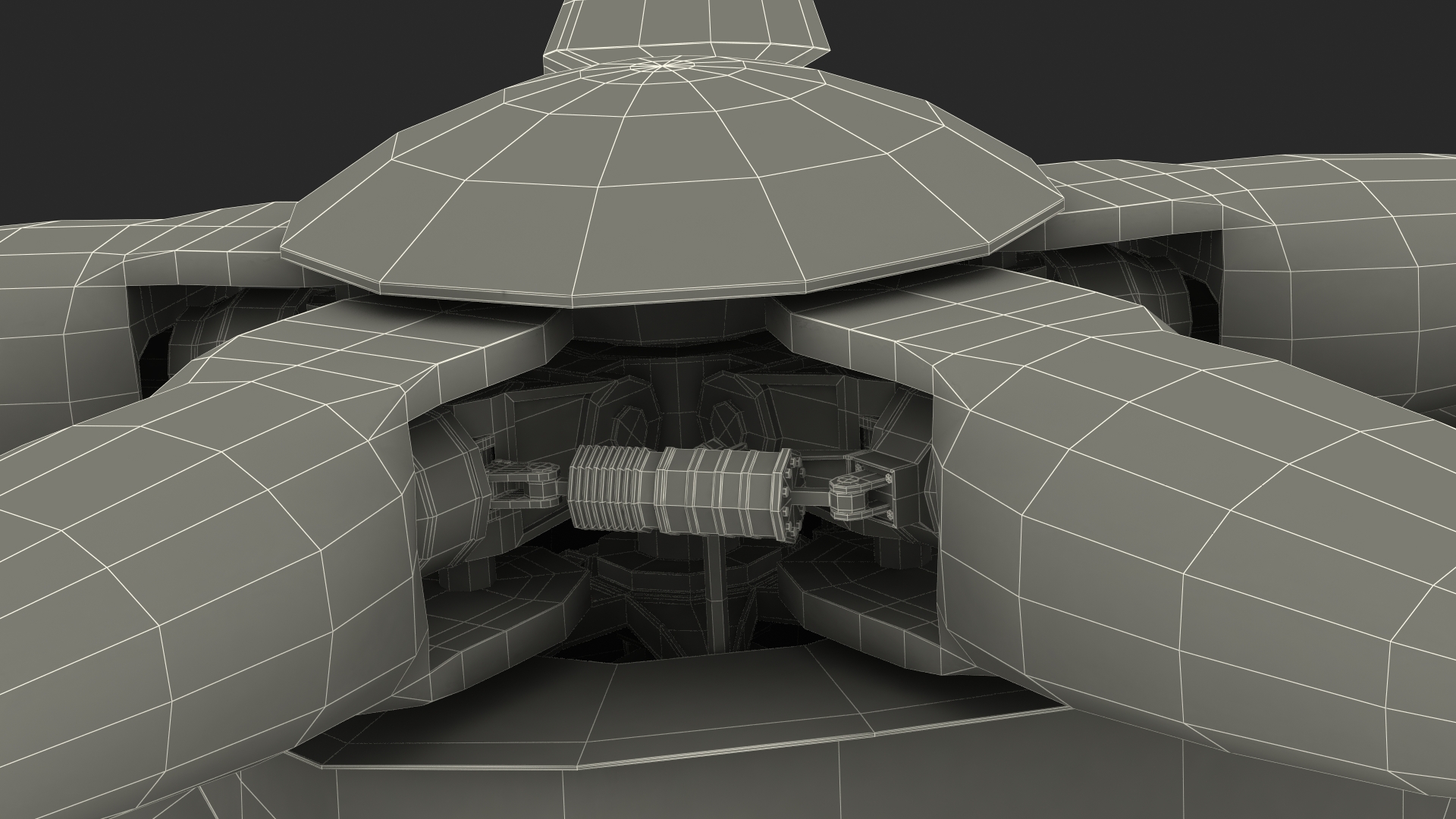 3D model Search and Rescue Helicopter Rigged