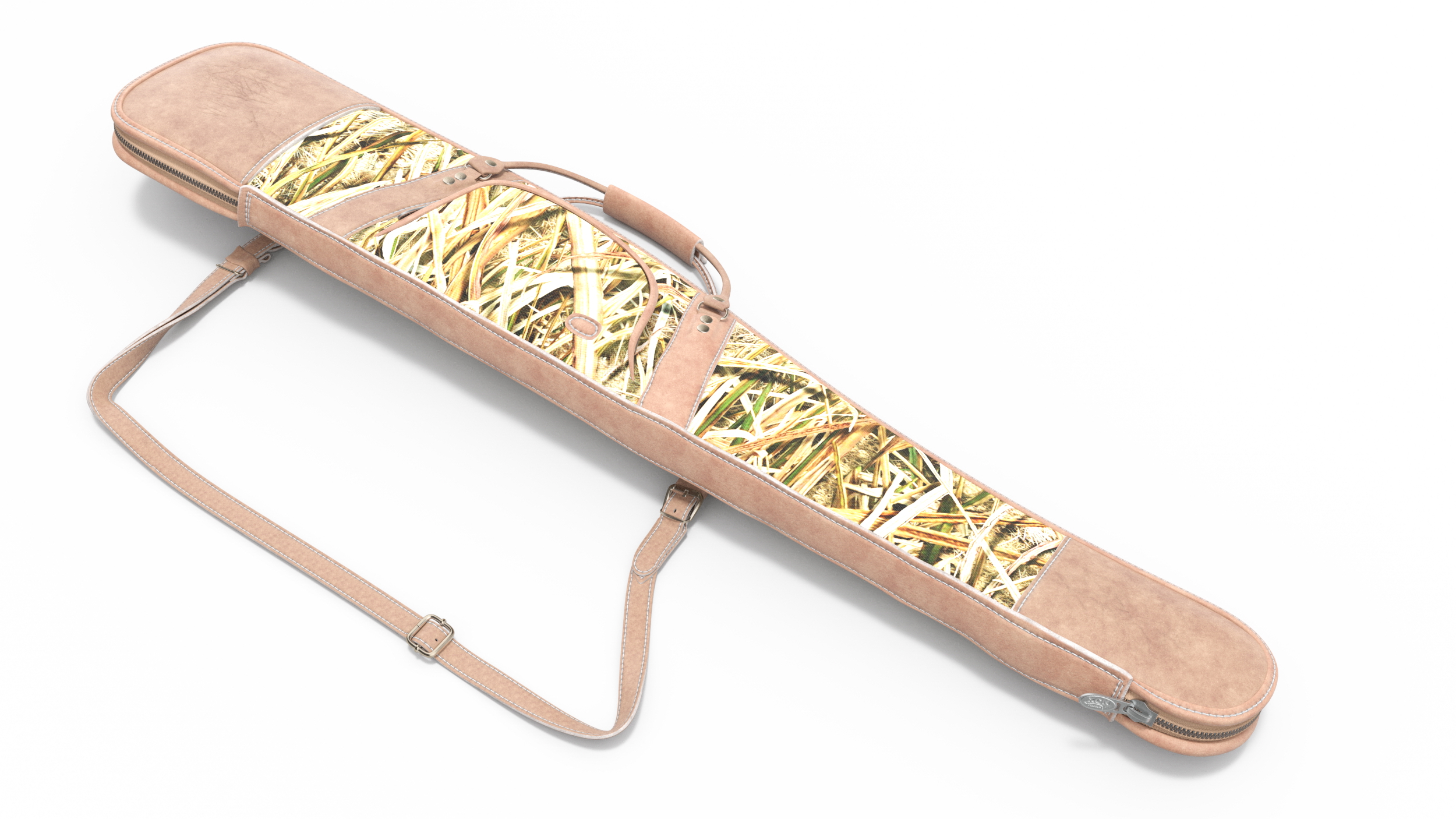 3D model Hunter Gun Case Beige and Camo