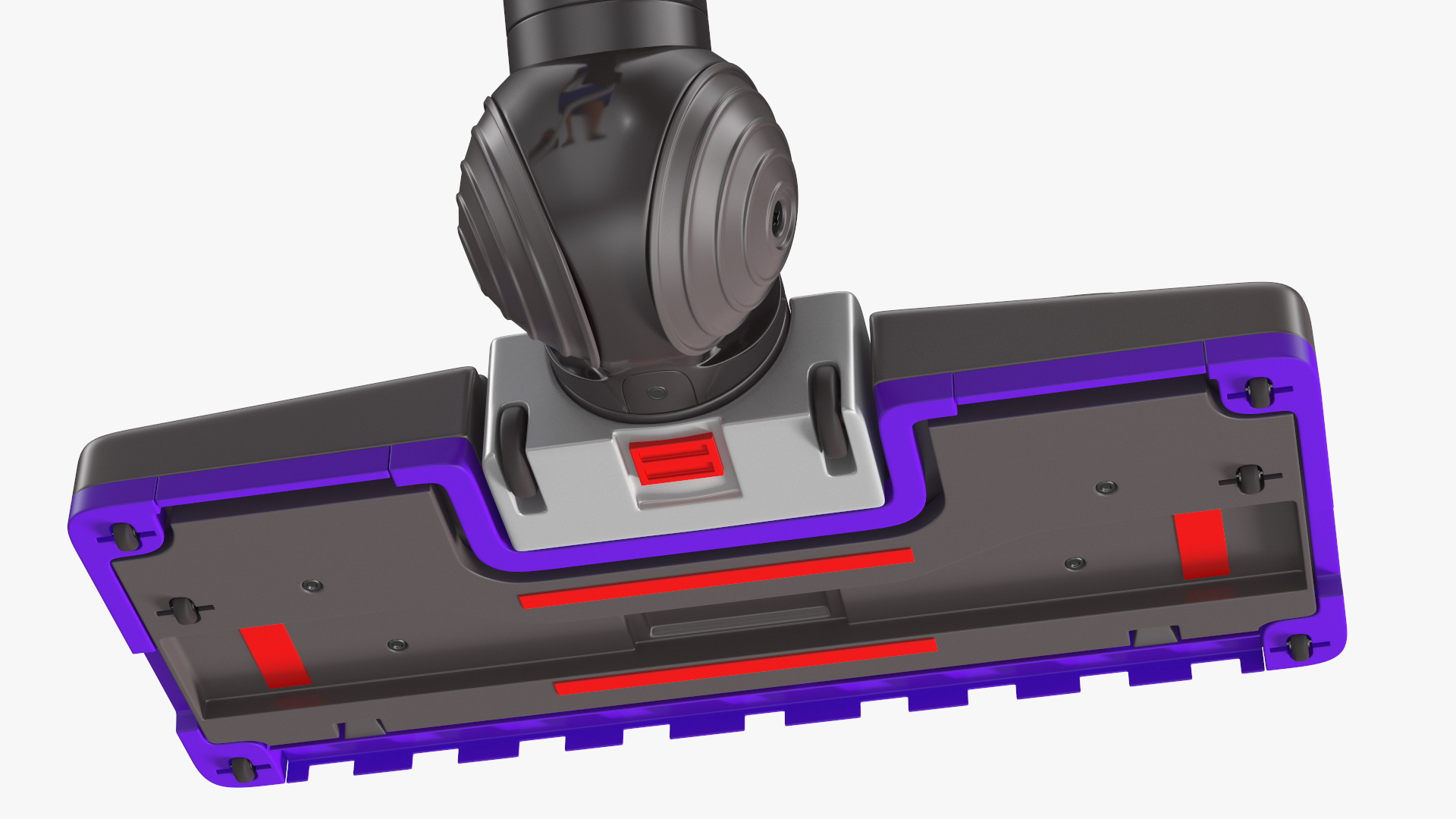 Light Skin Black Maid with Dyson Big Ball Vacuum Cleaner Rigged for Cinema 4D 3D