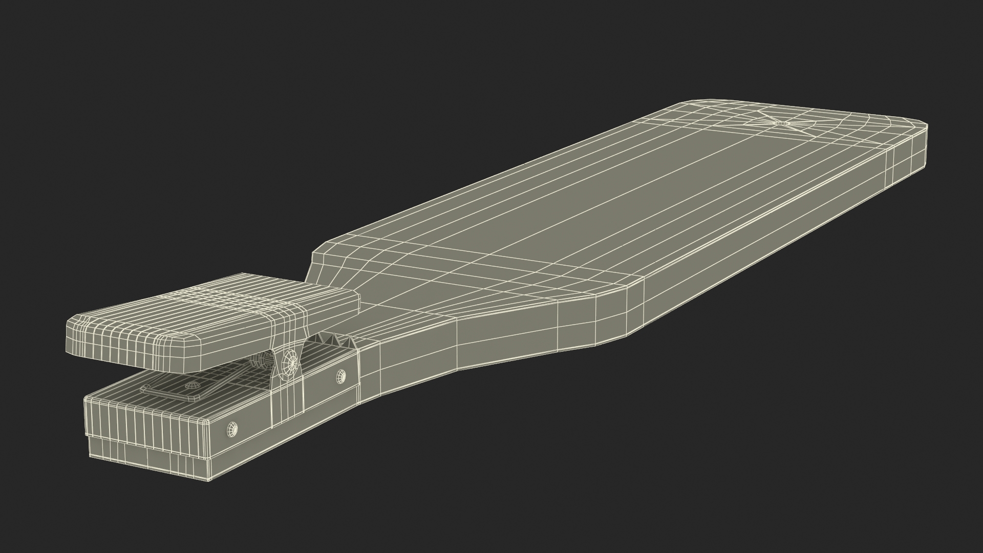 Fish Cleaning Board 3D model