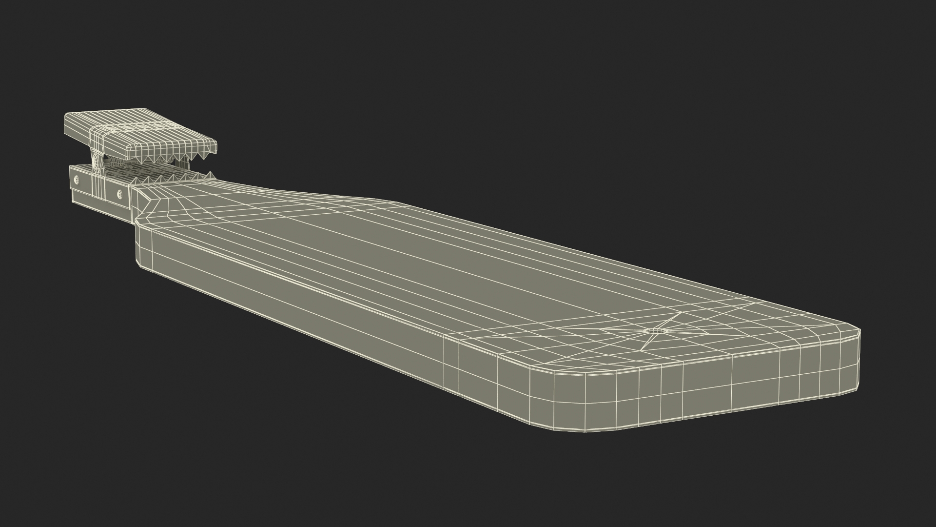 Fish Cleaning Board 3D model
