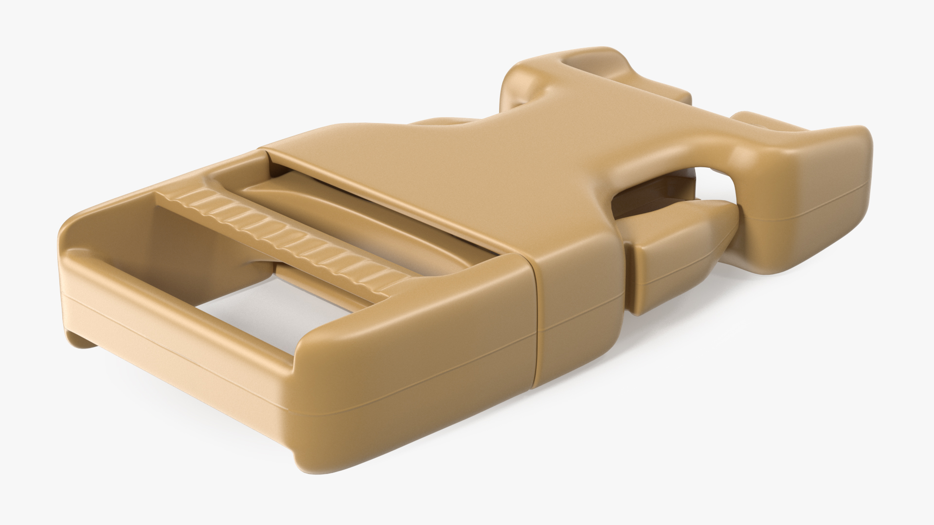 3D Quick Release Plastic Buckle model
