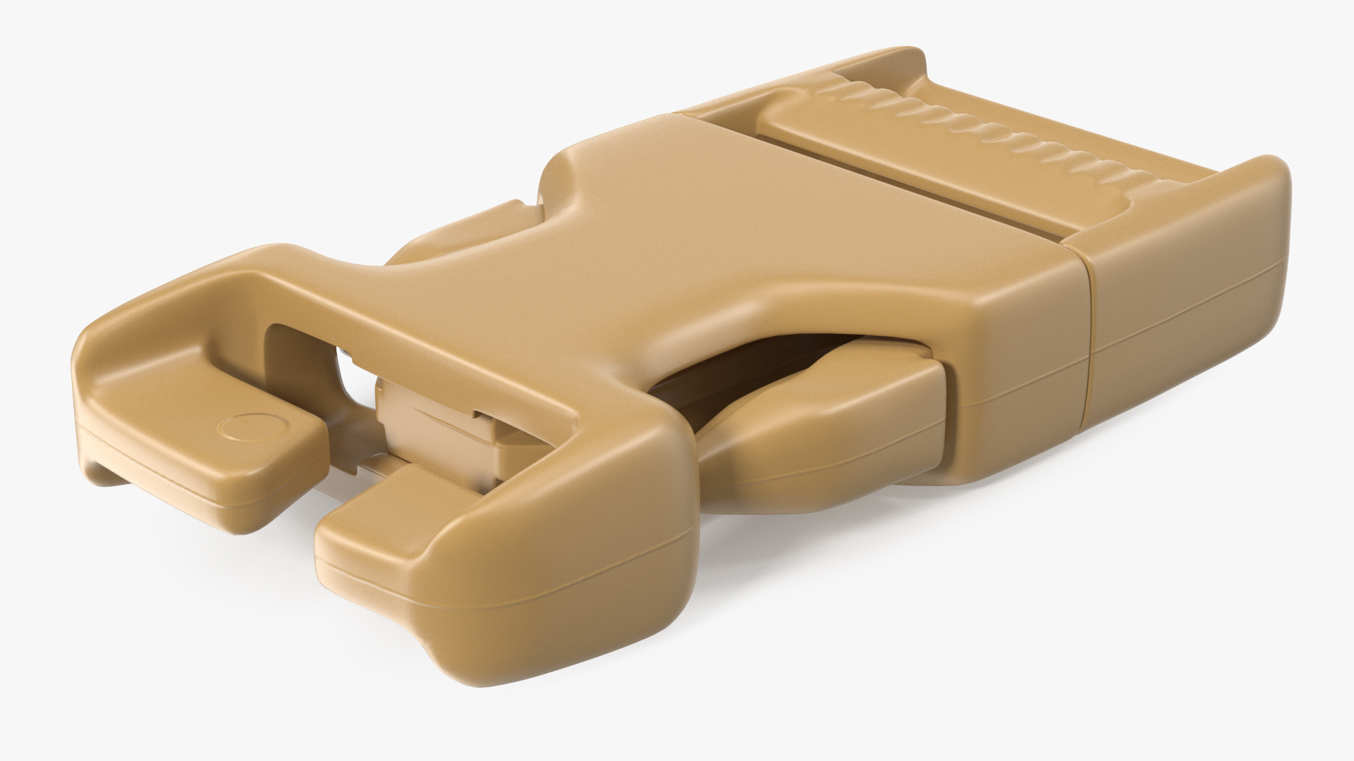 3D Quick Release Plastic Buckle model
