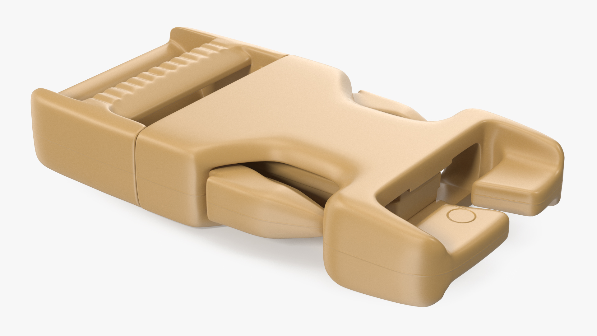 3D Quick Release Plastic Buckle model