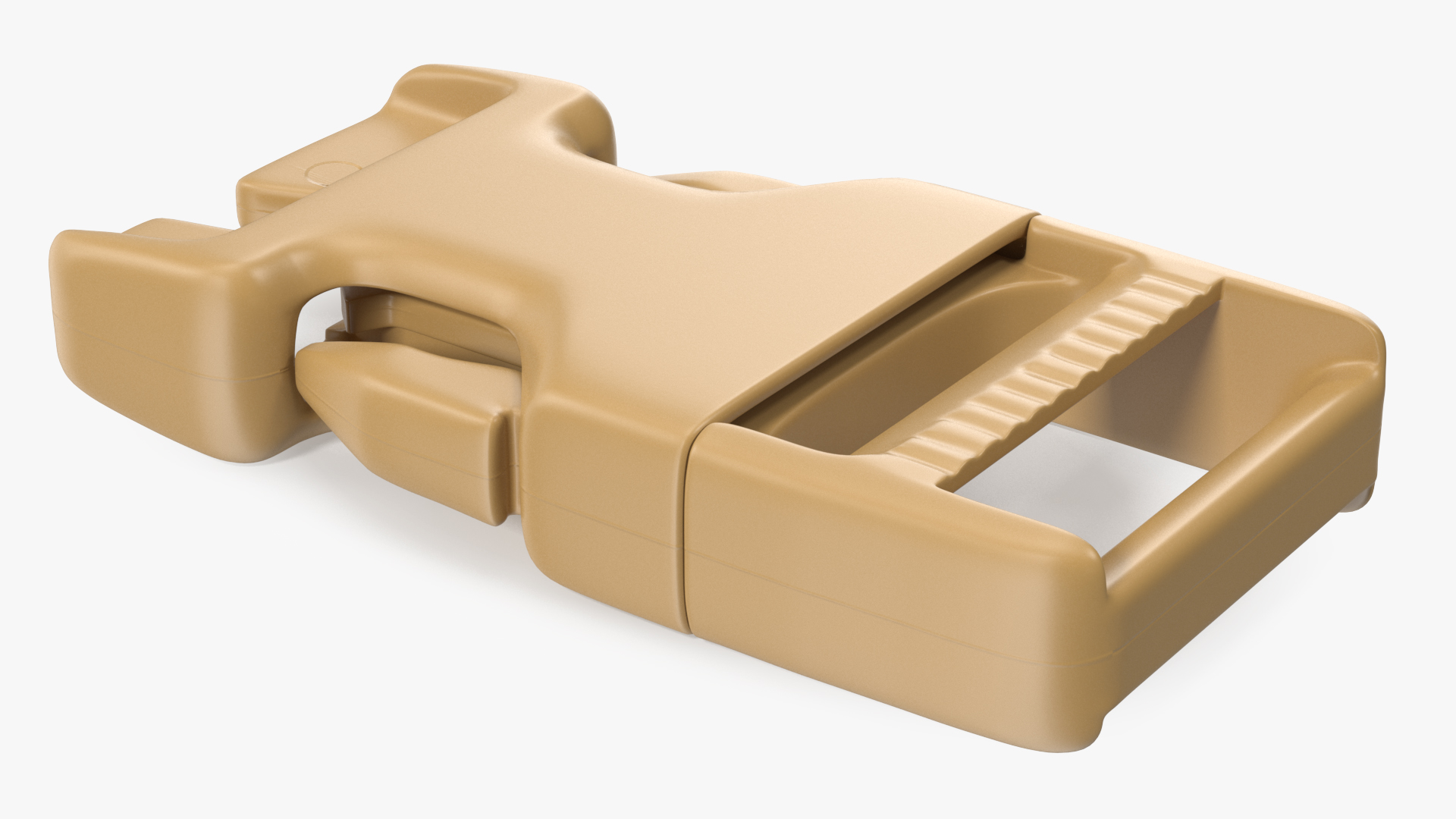 3D Quick Release Plastic Buckle model