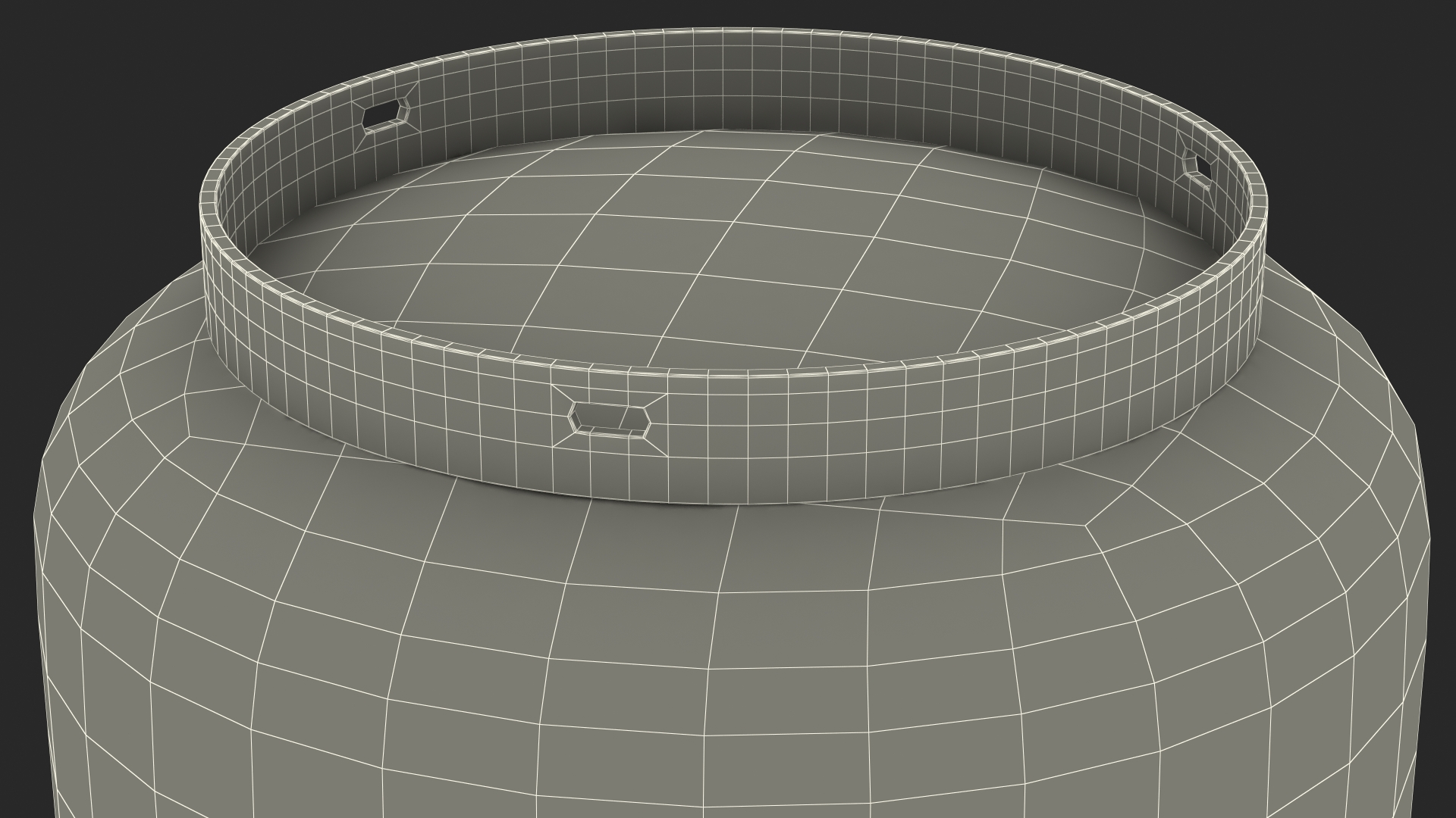 3D Small Gas Cylinder model