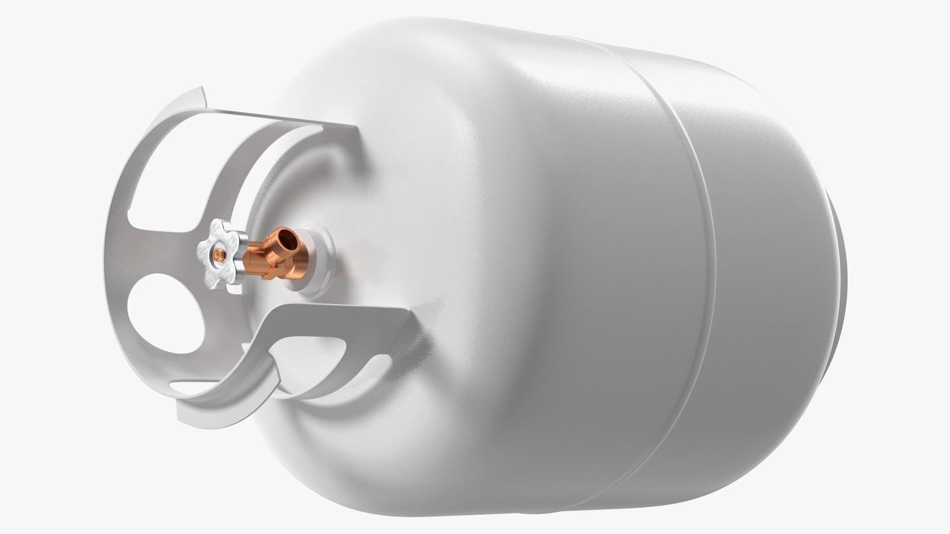 3D Small Gas Cylinder model