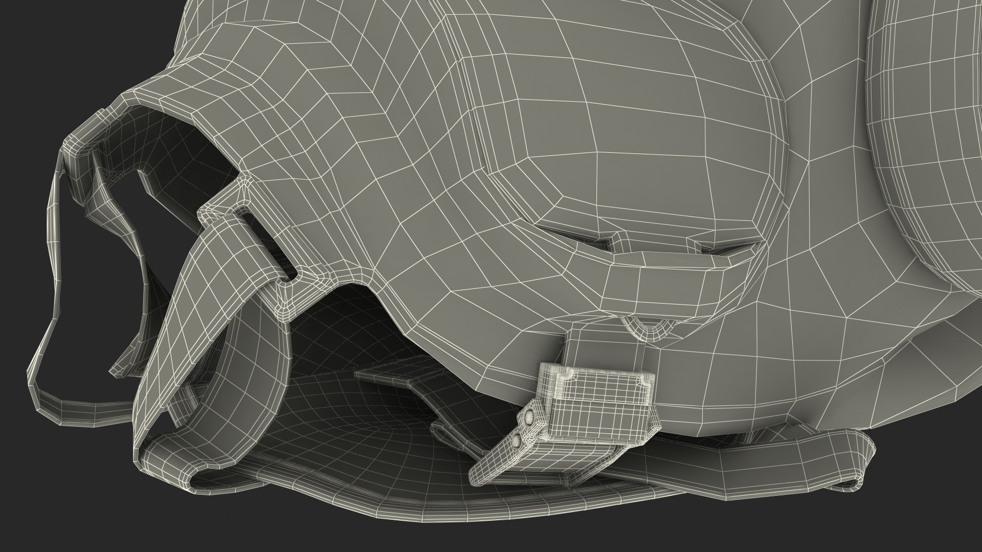 Joint Services General Purpose Mask M50 3D model