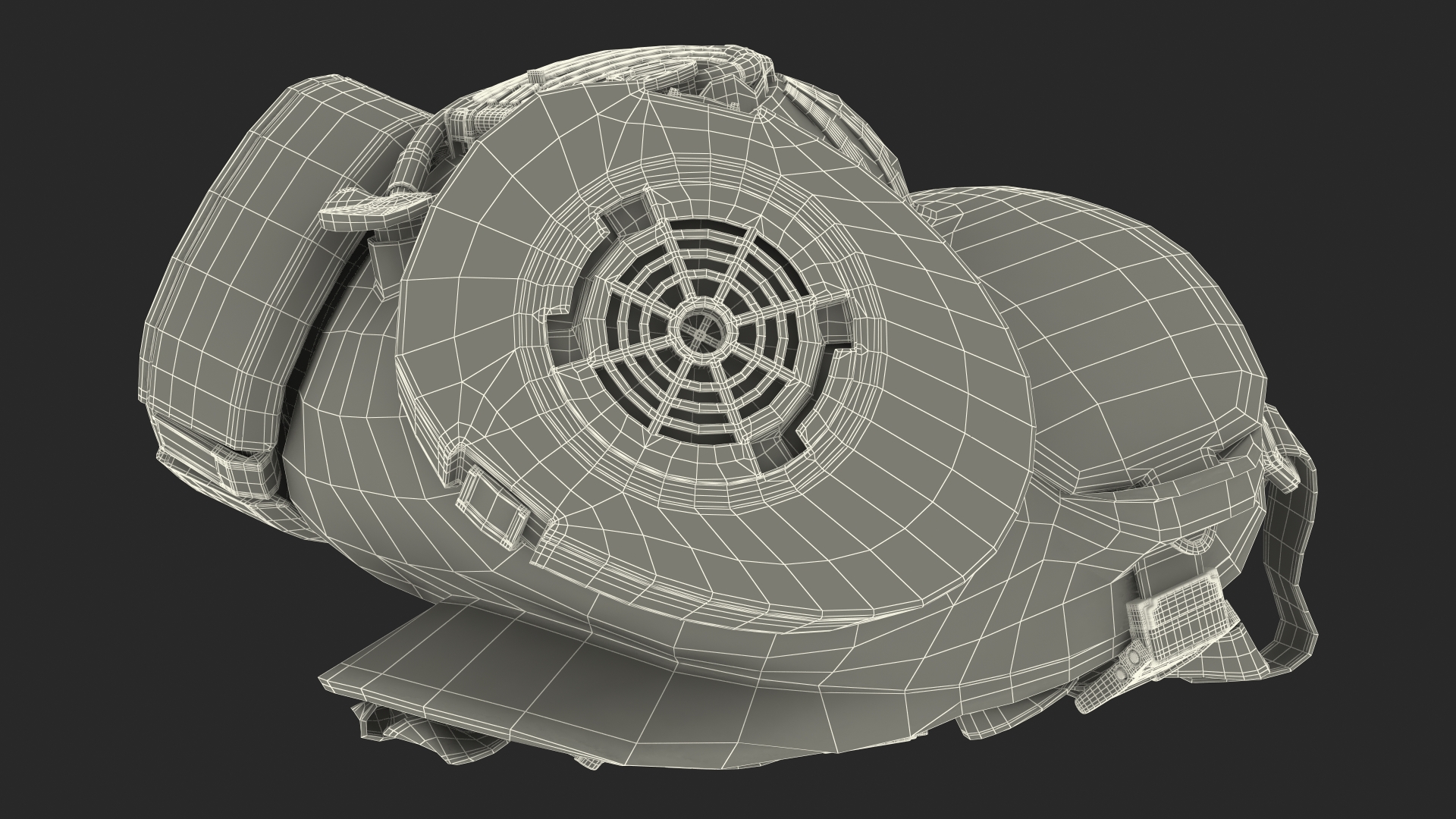 Joint Services General Purpose Mask M50 3D model