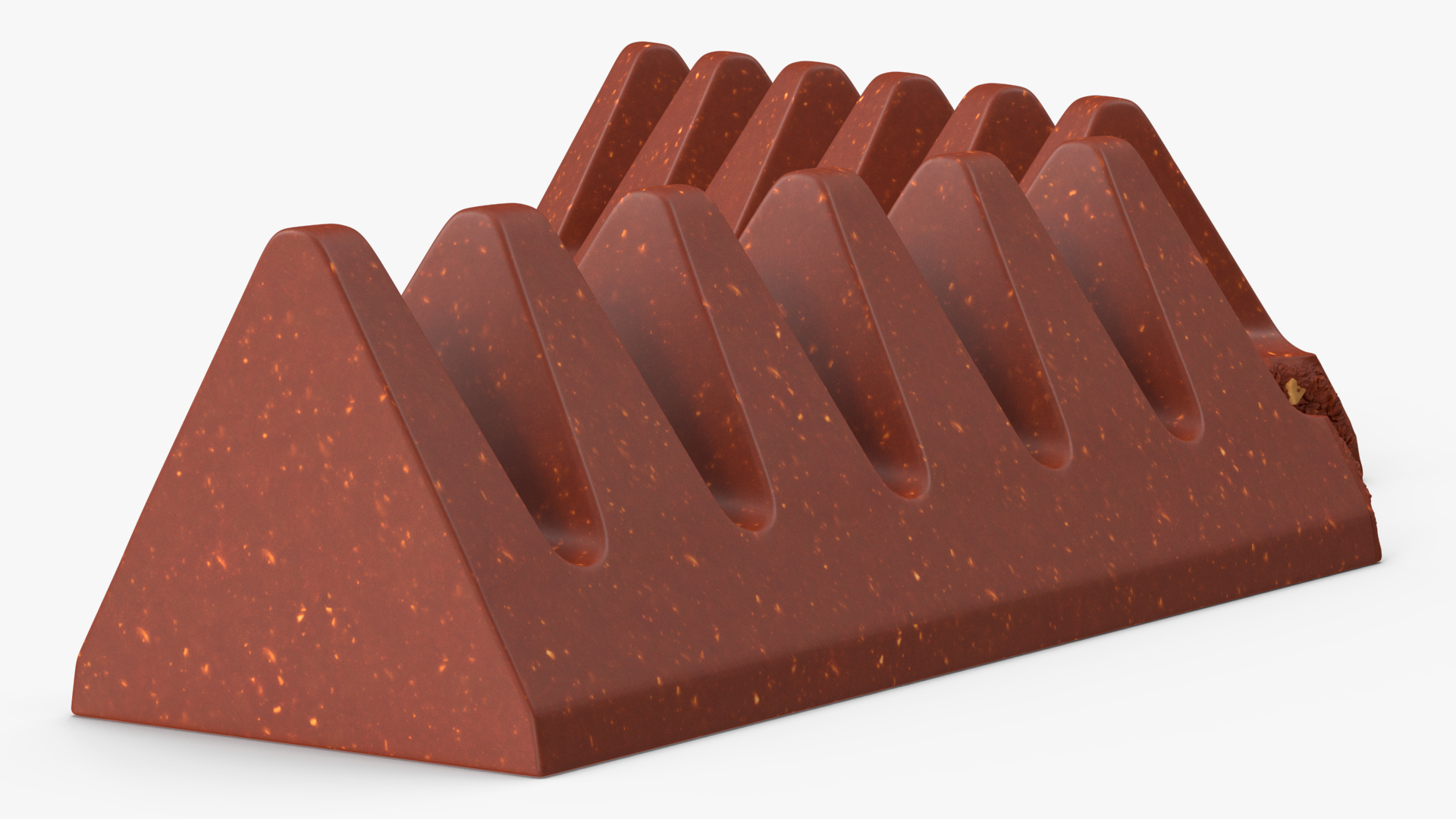3D model Milk Chocolate Broken Bar