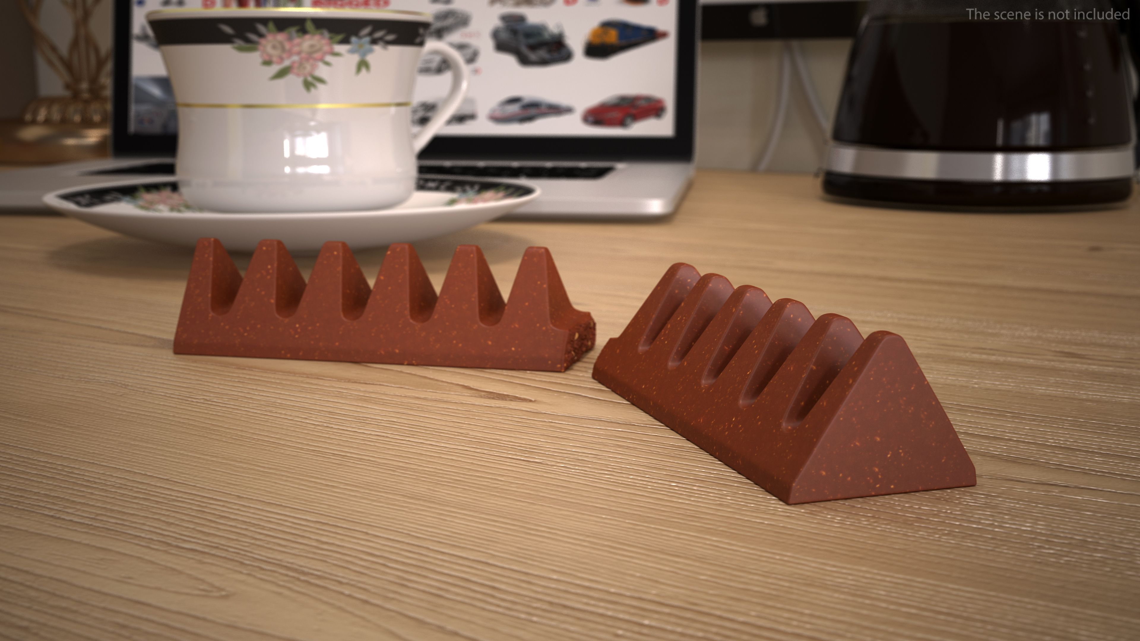 3D model Milk Chocolate Broken Bar