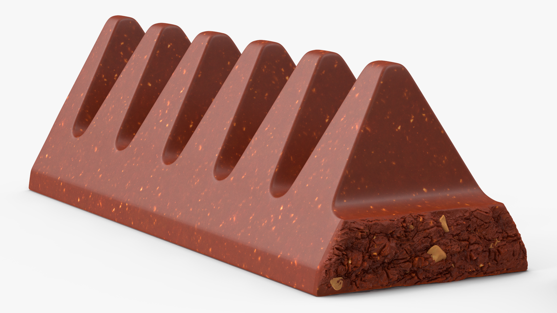 3D model Milk Chocolate Broken Bar