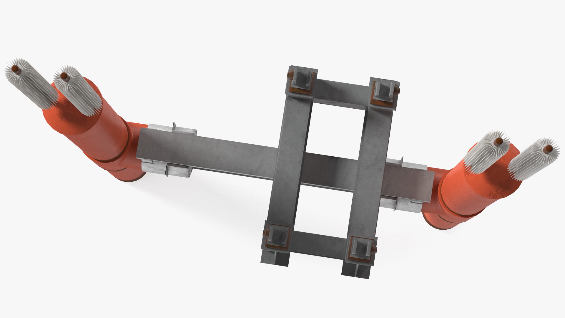 3D model Gas Pipeline Support