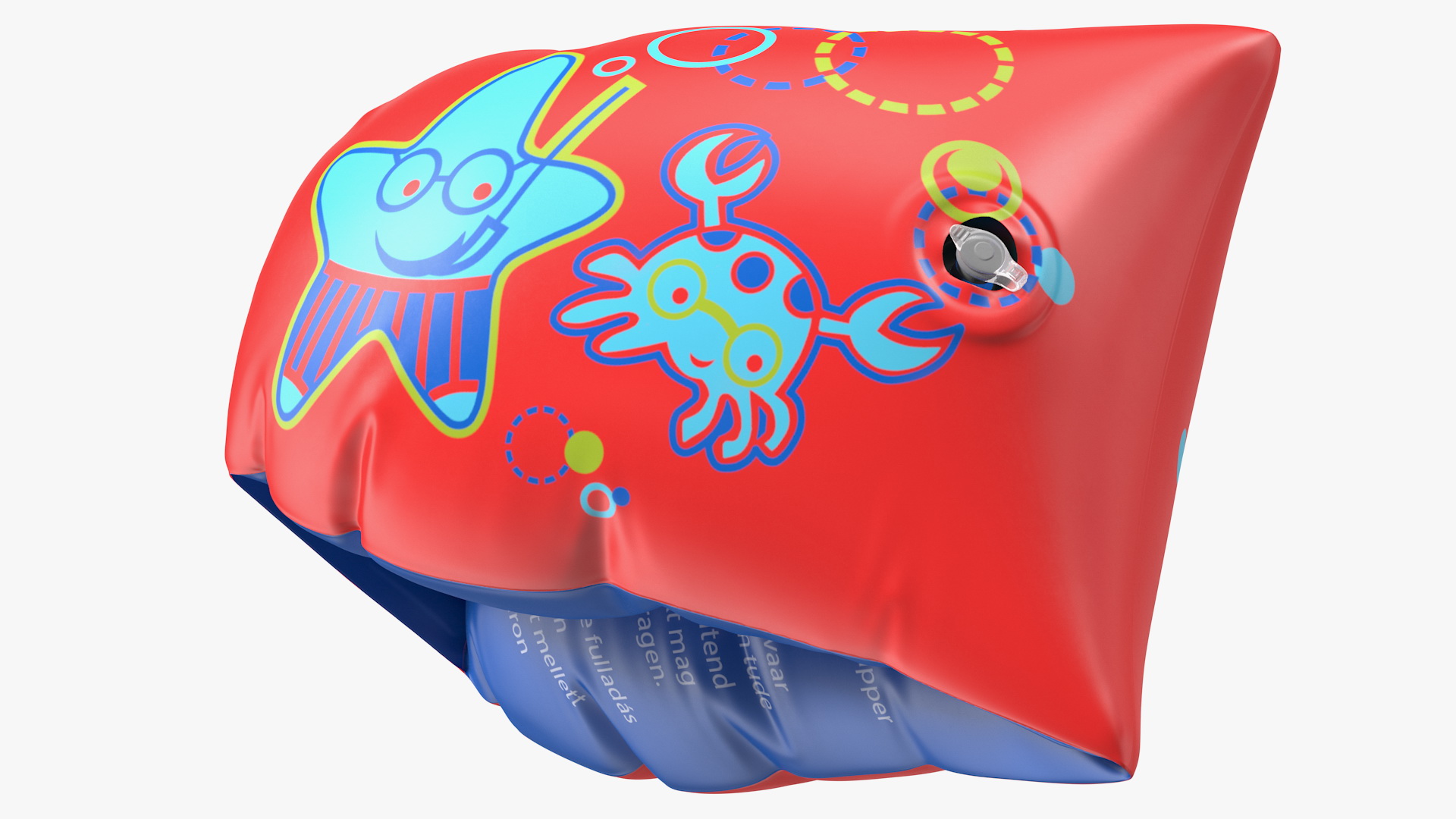 Colorful Swimming Float Armbands 3D