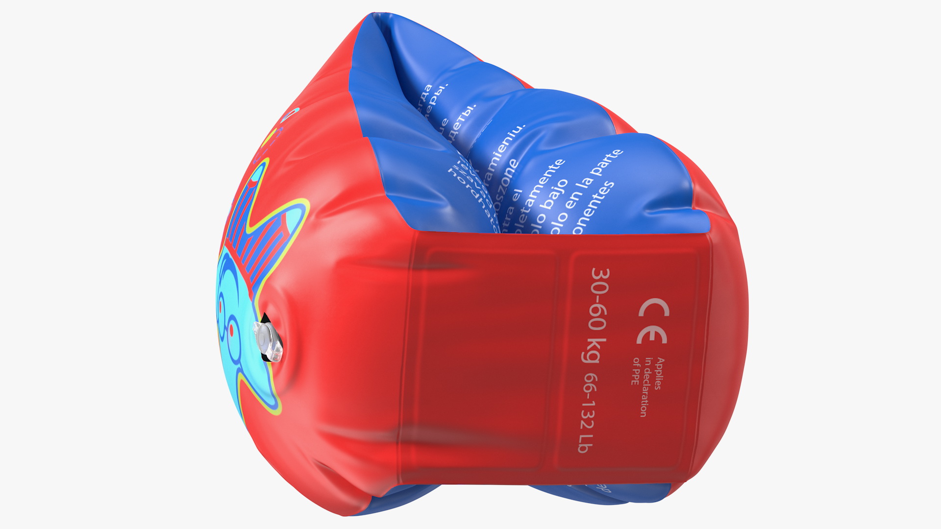 Colorful Swimming Float Armbands 3D