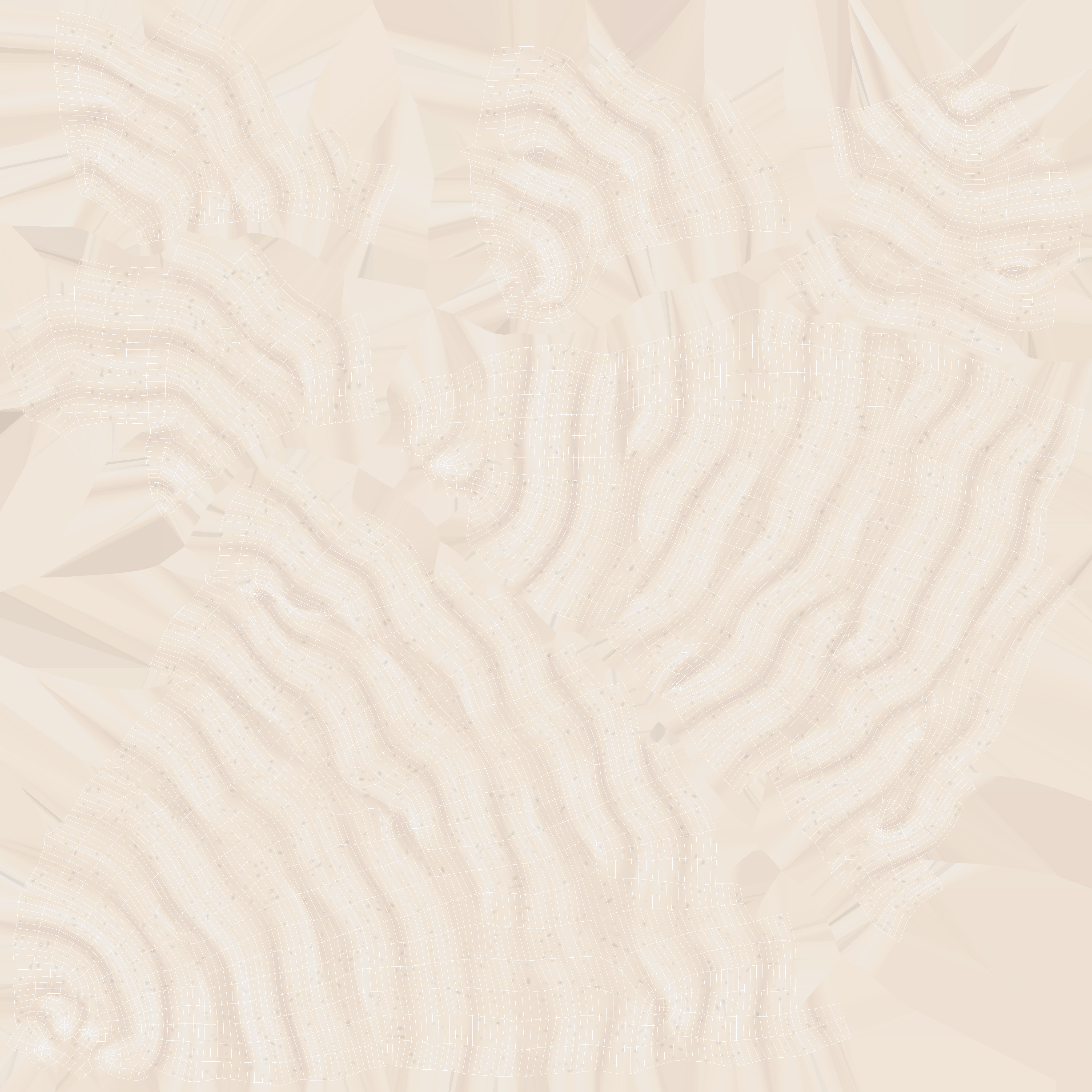 Vanilla Whipped Cream for 3D Print 3D model