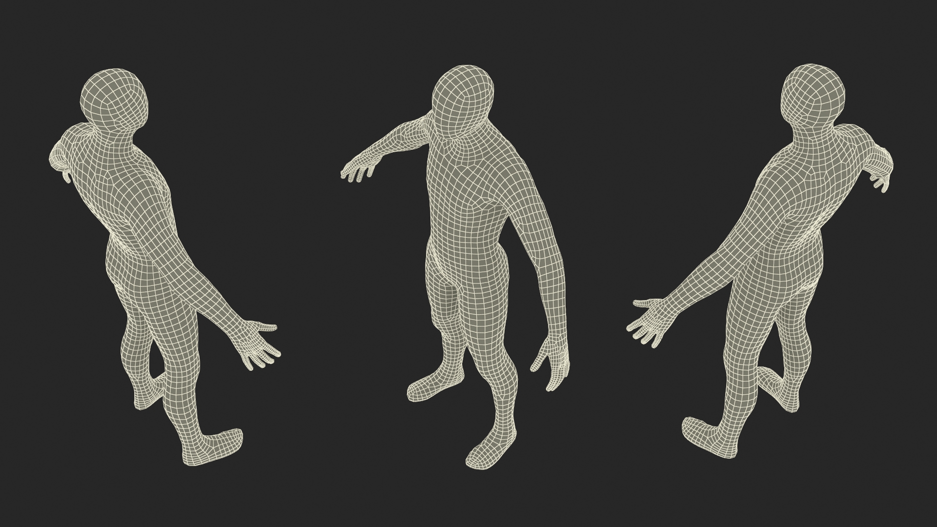 3D Mummy Rigged for Maya