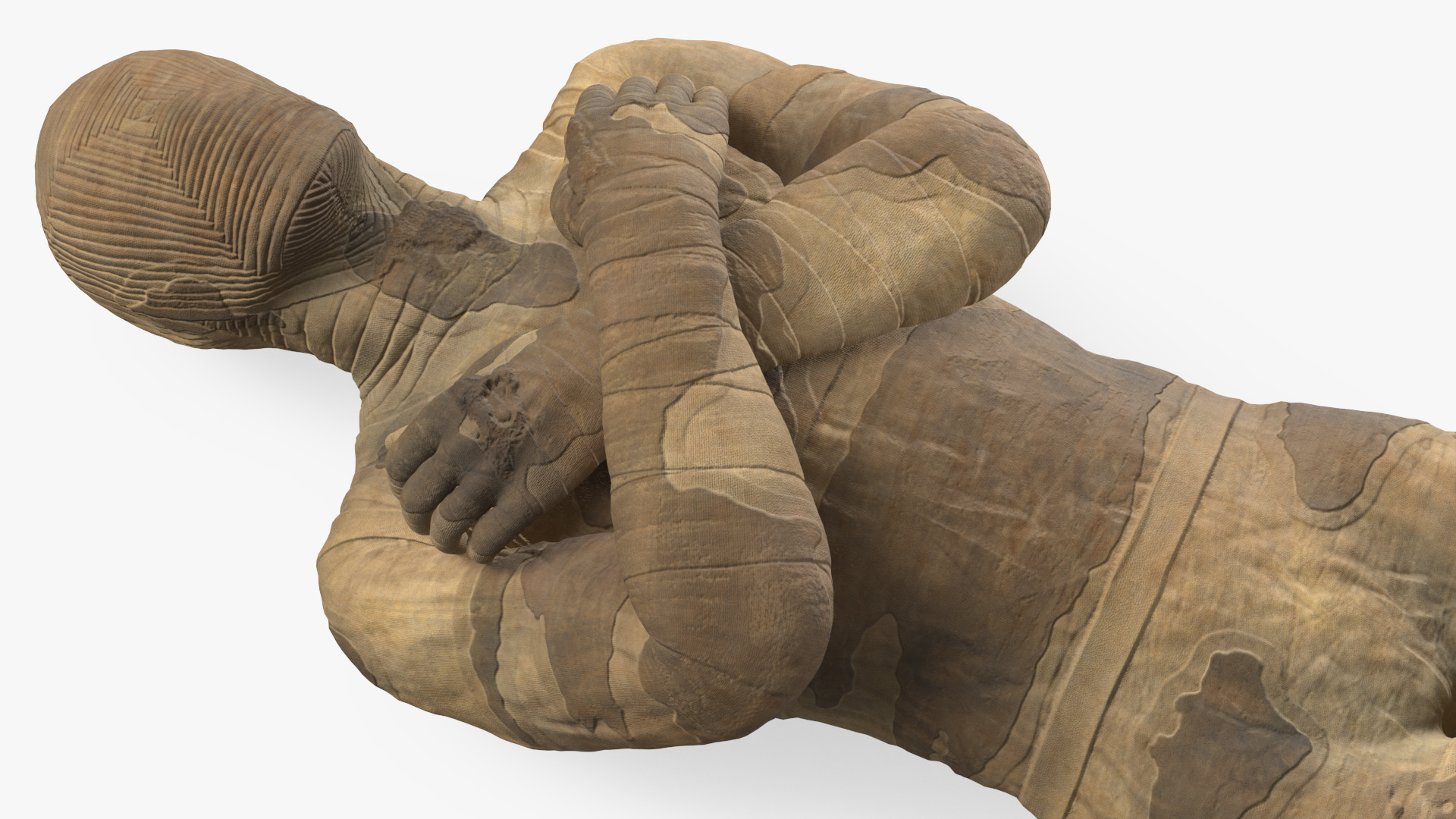3D Mummy Rigged for Maya