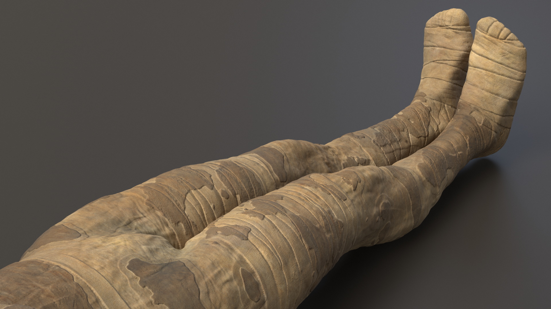 3D Mummy Rigged for Maya