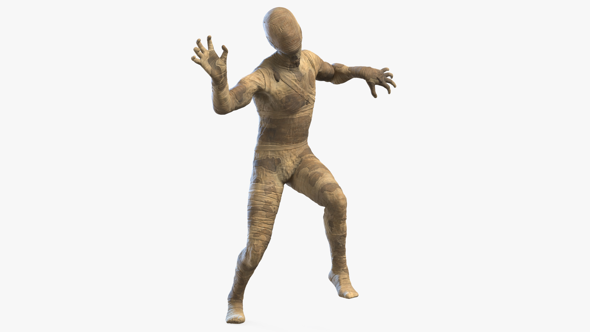 3D Mummy Rigged for Maya