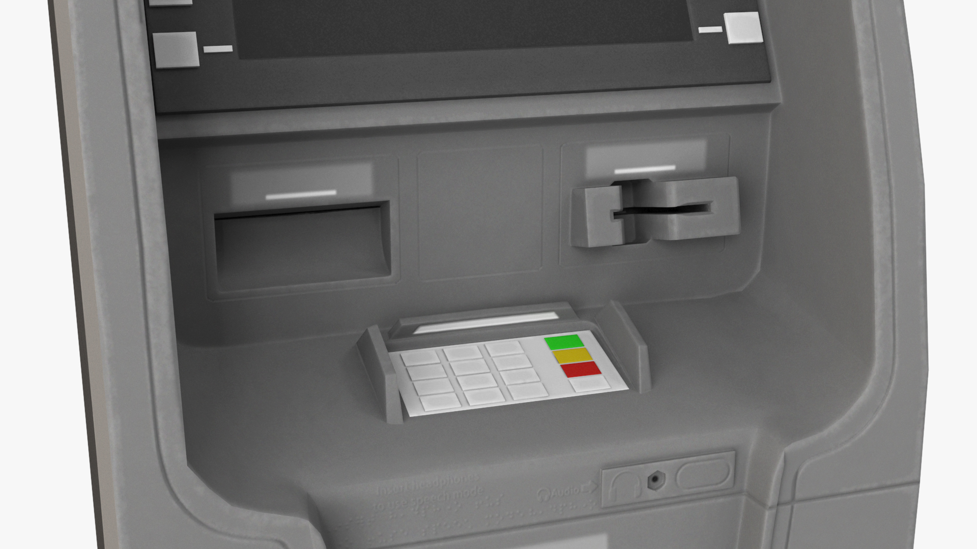 Bank ATM Cash Machine Game Ready, view 4
