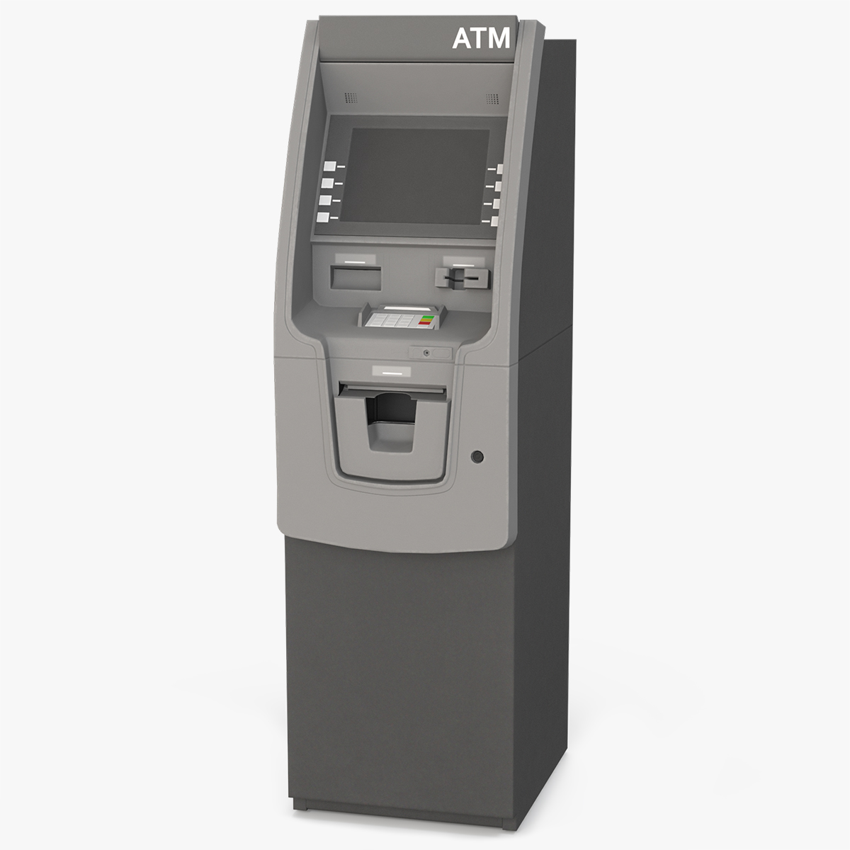 Bank ATM Cash Machine Game Ready, view 8