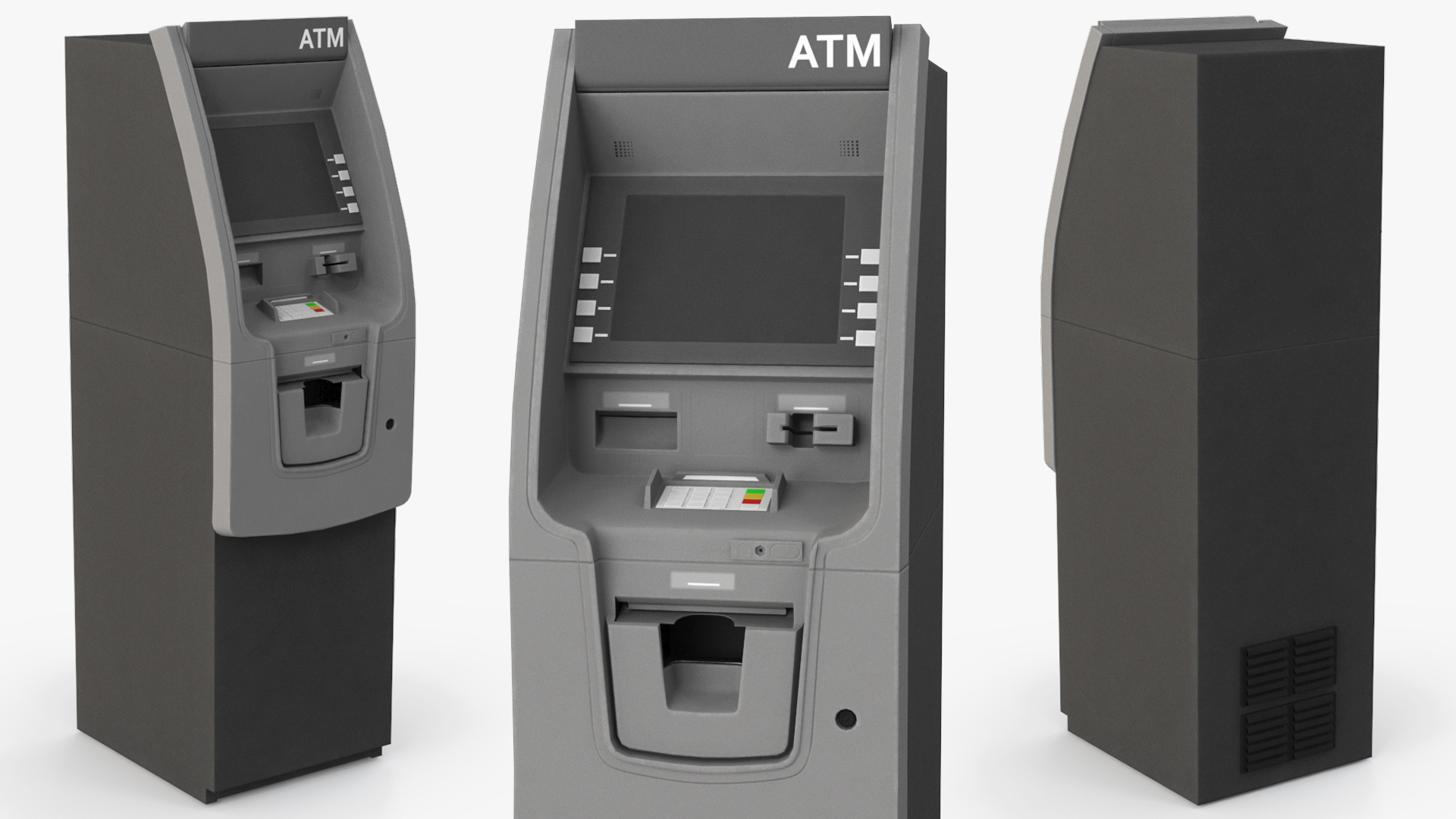 Bank ATM Cash Machine Game Ready