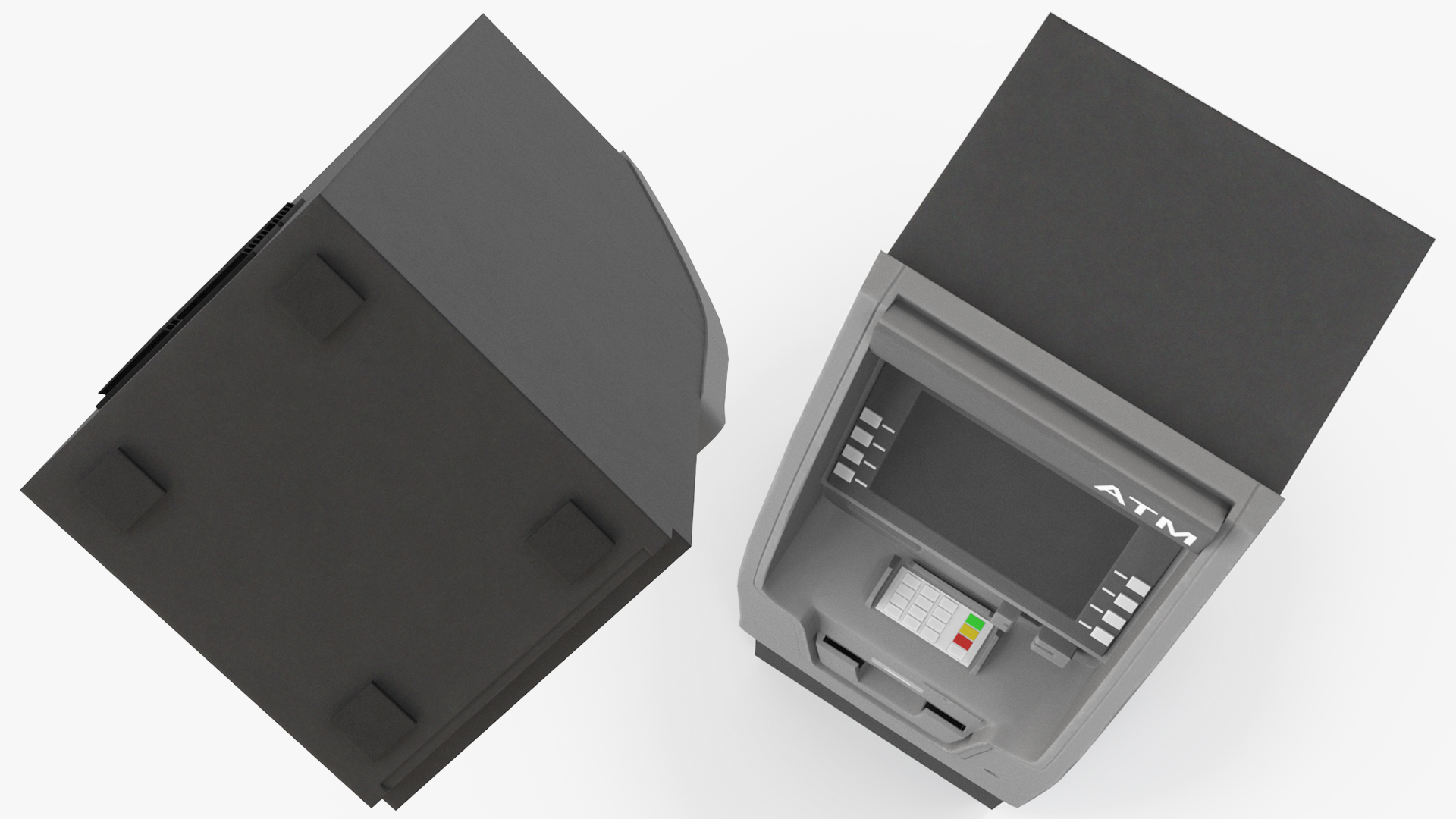 Bank ATM Cash Machine Game Ready, view 2