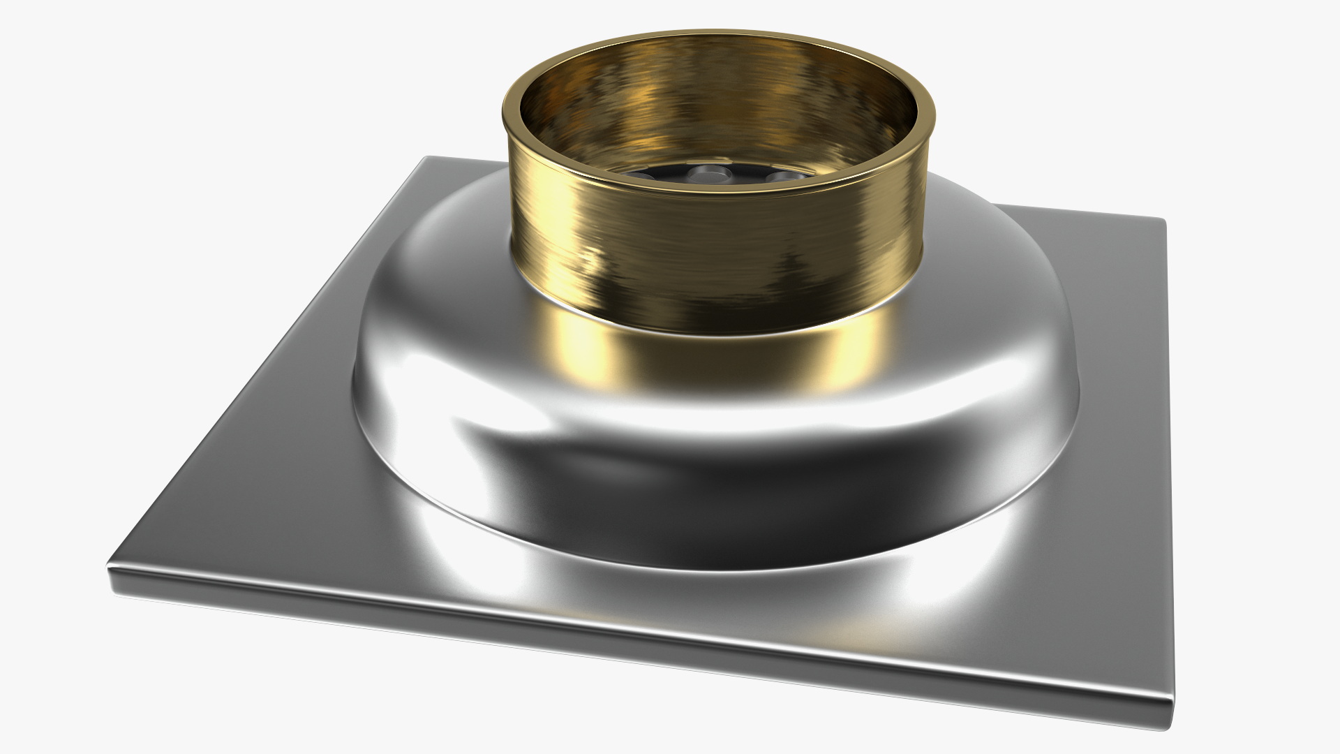 Stainless Shower Drain 3D