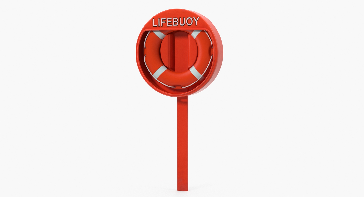 Ring Buoy Cabinet 3D